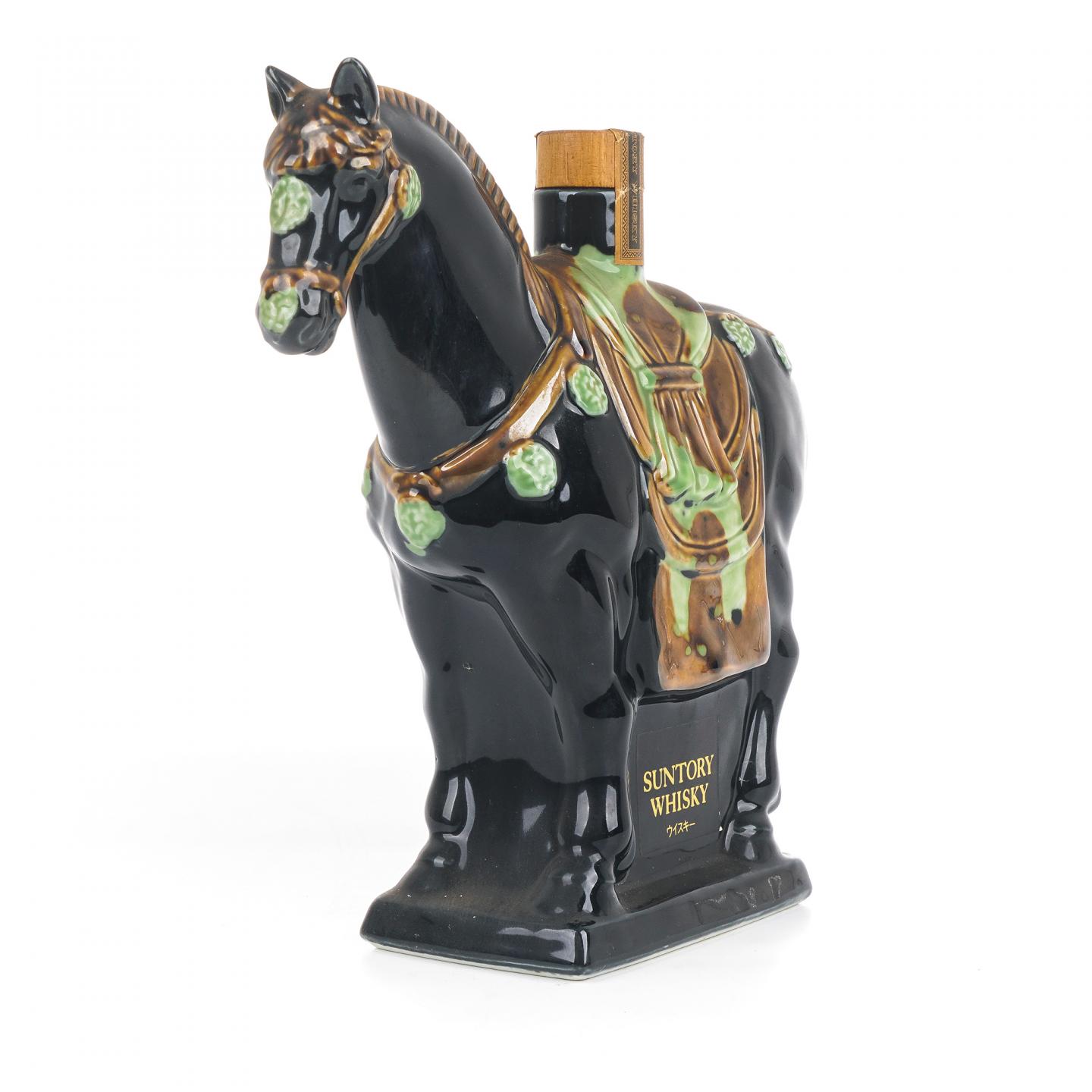 三得利 1990 生肖马纪念瓶 600ml