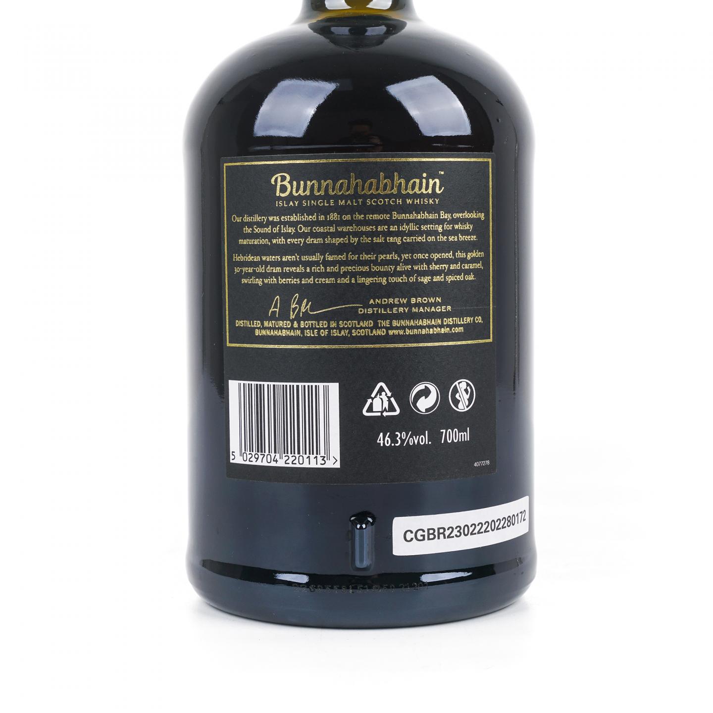 Bunnahabhain 布纳哈本 30年 礼盒装