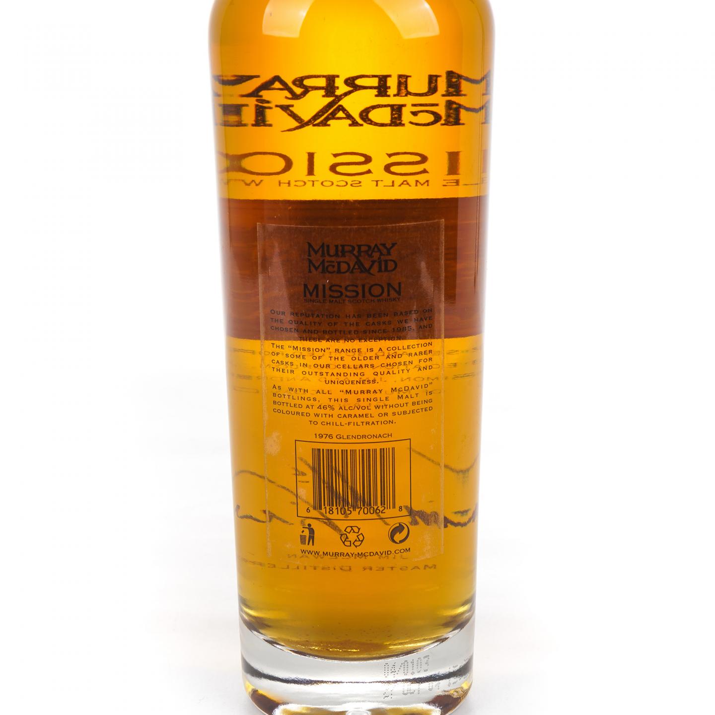 Glendronach 格兰多纳 27年 1976 MM Mission