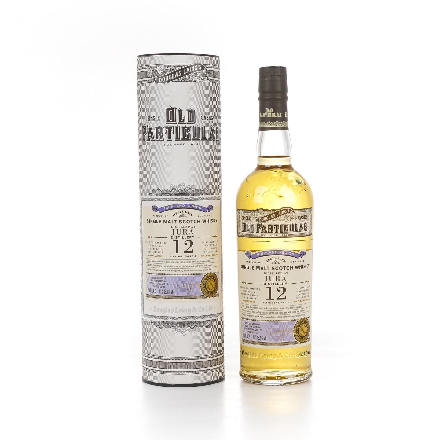 Jura 朱拉 12年 2008-2021 单桶 DL Old Particular