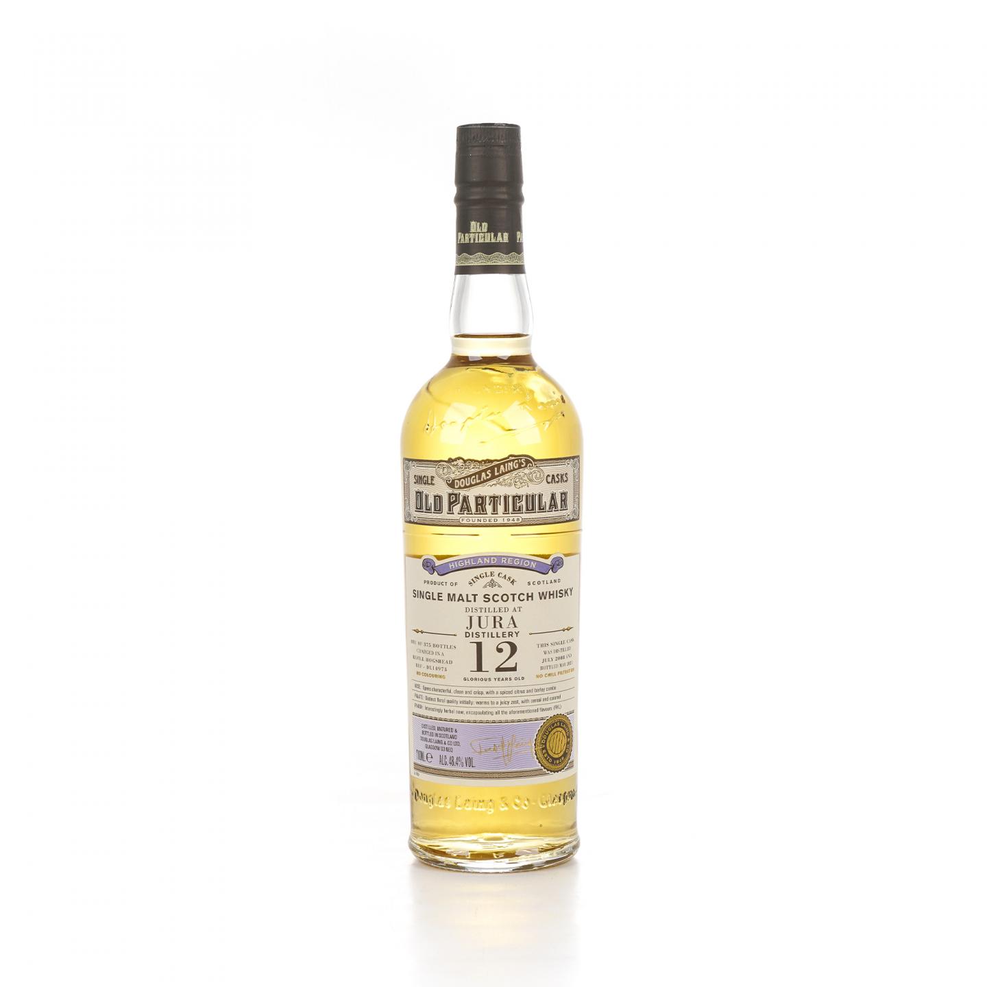 Jura 朱拉 12年 2008-2021 单桶 DL Old Particular