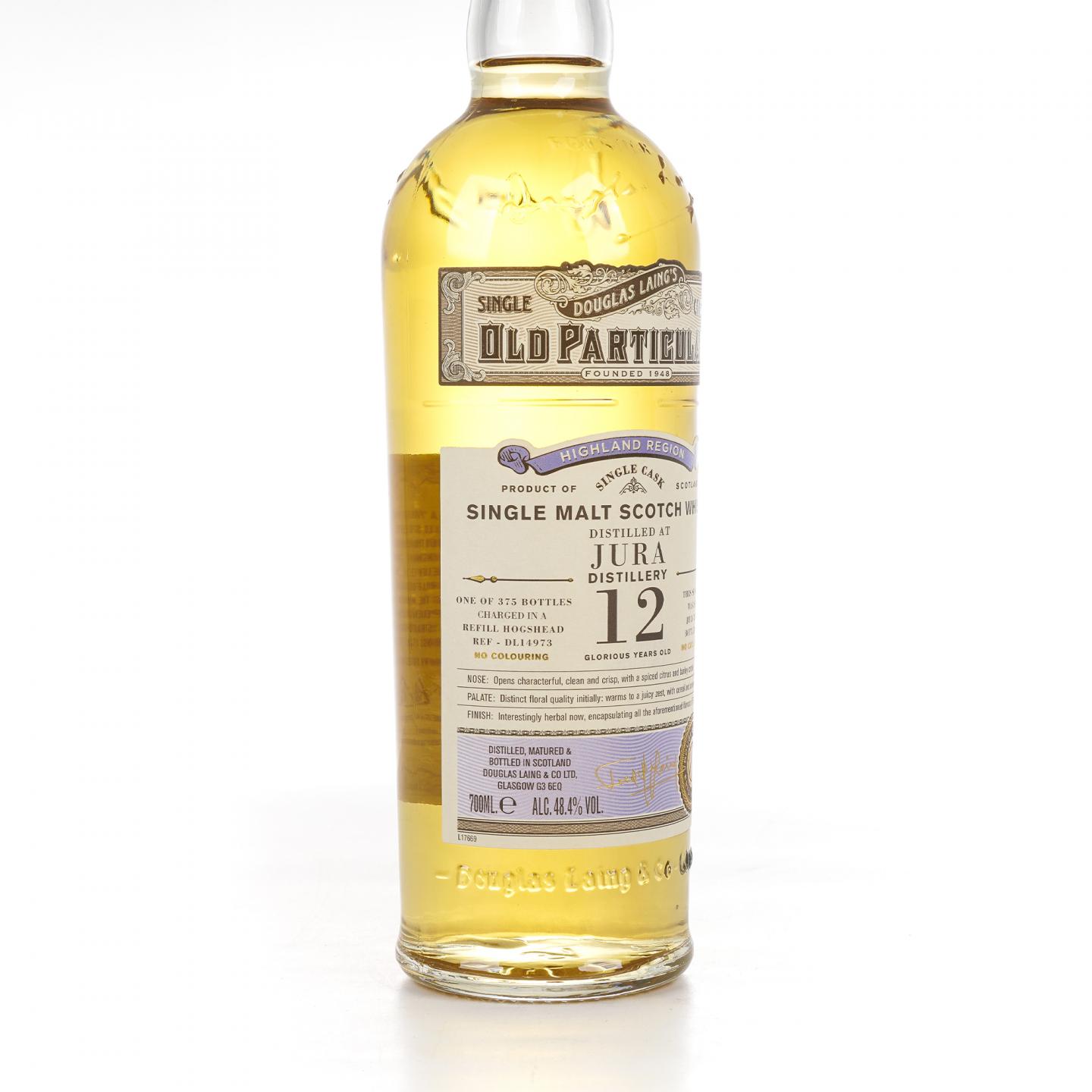Jura 朱拉 12年 2008-2021 单桶 DL Old Particular