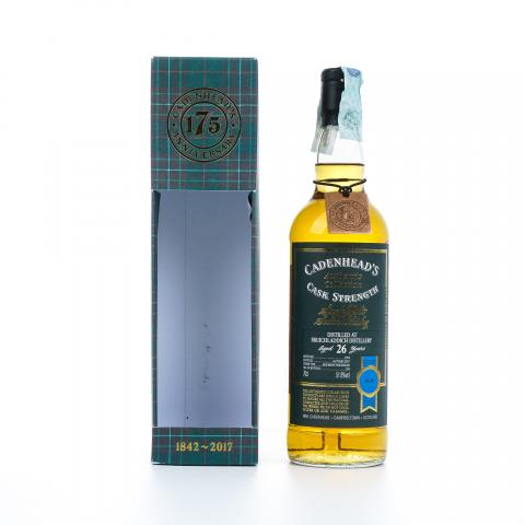Bruichladdich 布赫拉迪 26年 1991-2017 Cadenhead