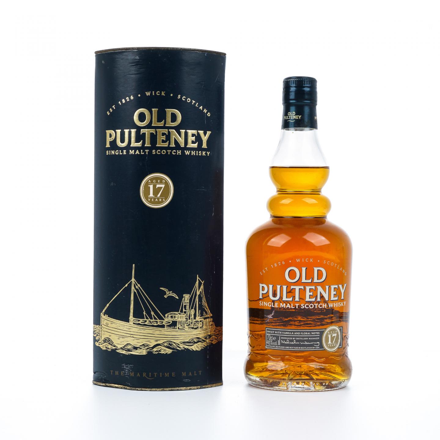 Old Pulteney 老富特尼 17年 圆筒