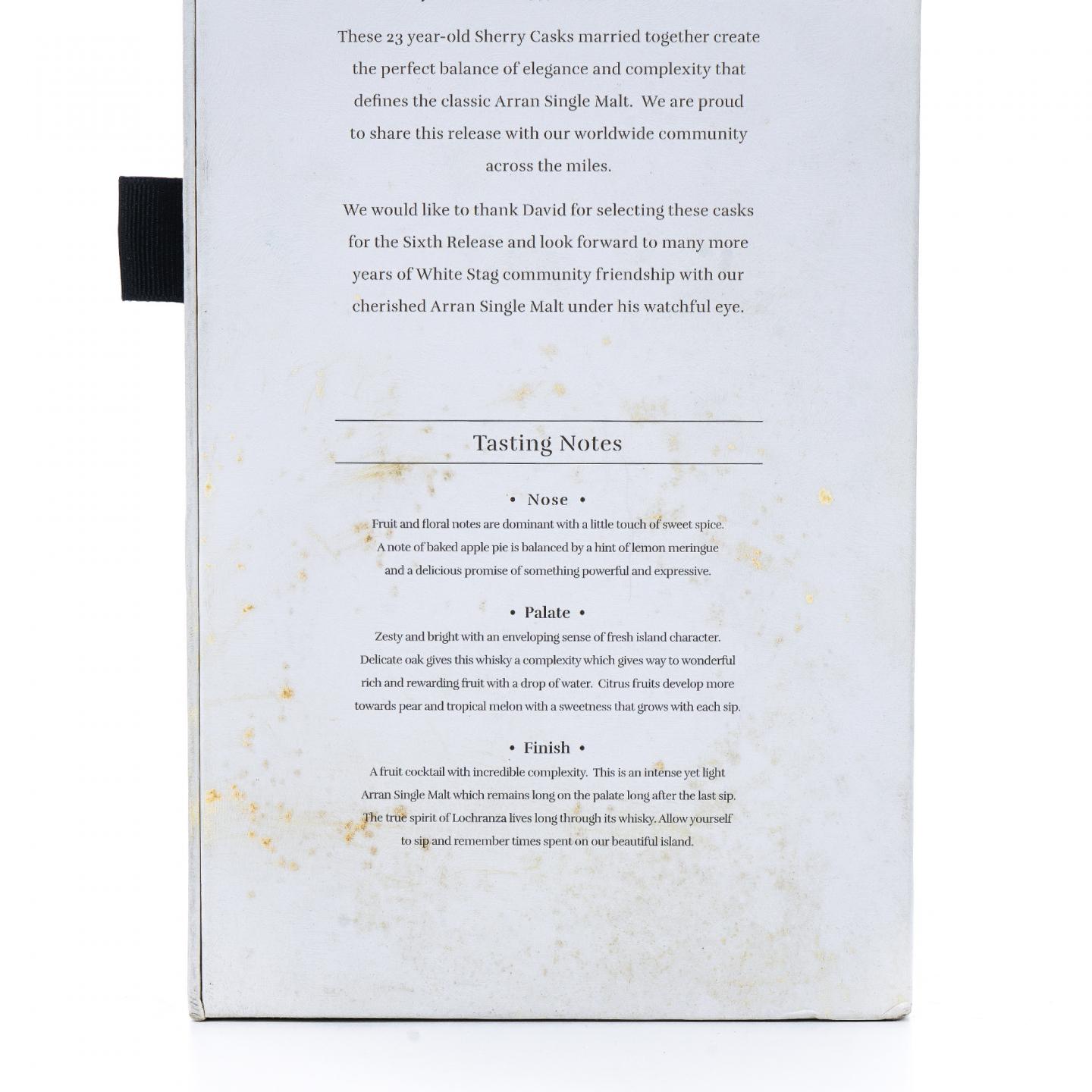 Arran 艾伦 2021 White Stag白鹿 第六版