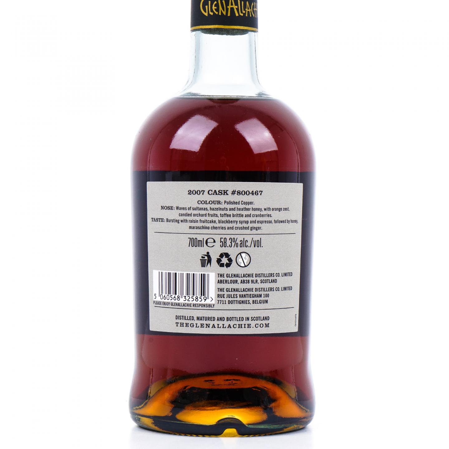 Glenallachie 格兰纳里奇 15年 2007-2022 雪莉单桶#800467