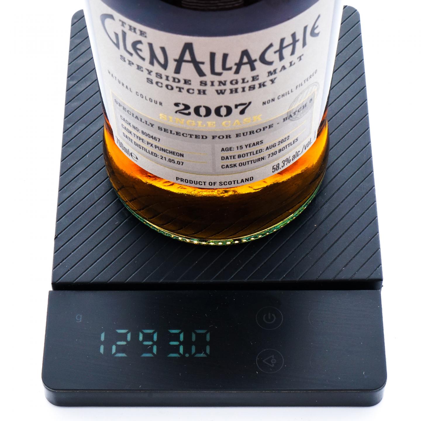 Glenallachie 格兰纳里奇 15年 2007-2022 雪莉单桶#800467