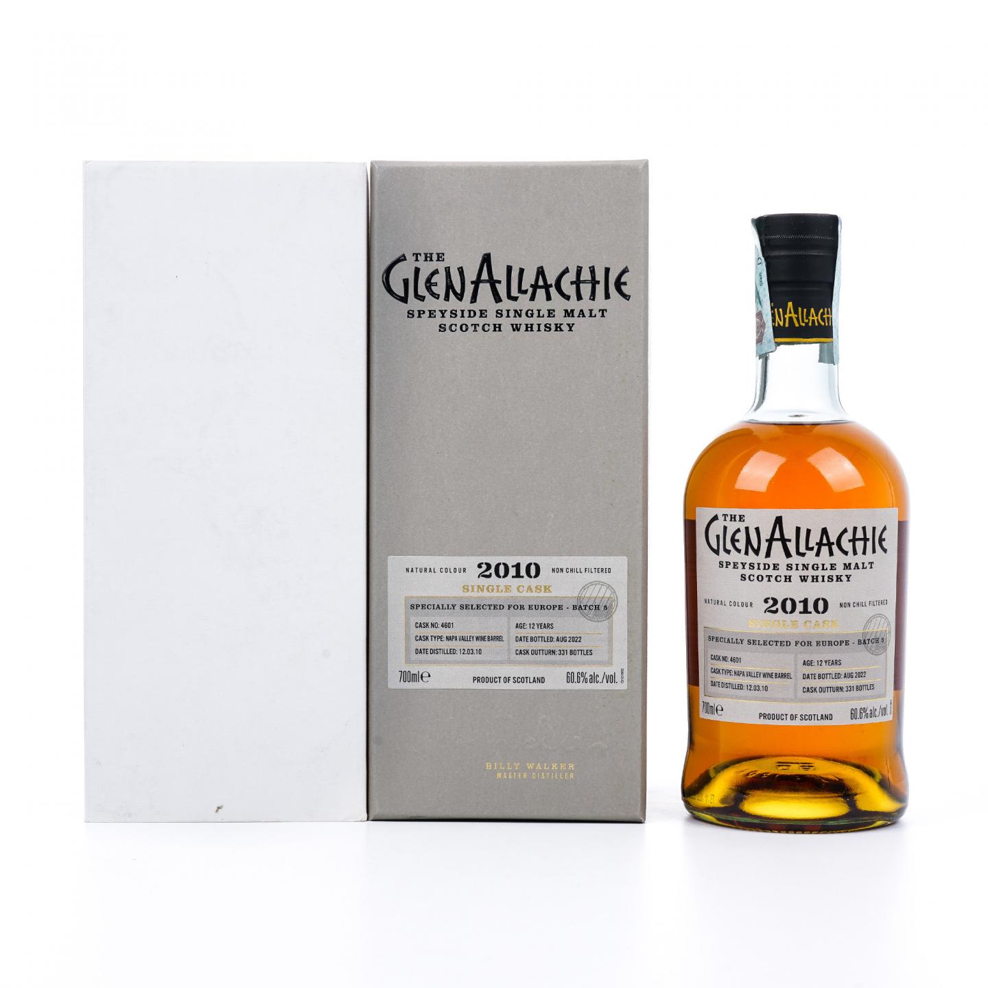Glenallachie 格兰纳里奇 12年 2010-2022 单桶#4601