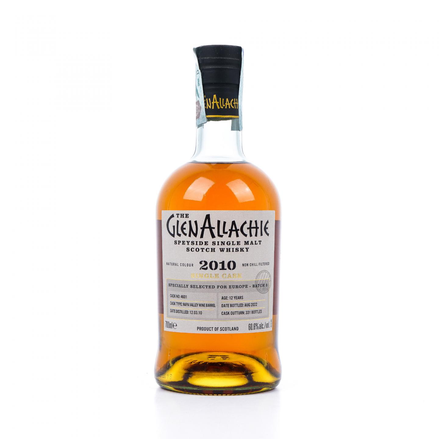 Glenallachie 格兰纳里奇 12年 2010-2022 单桶#4601