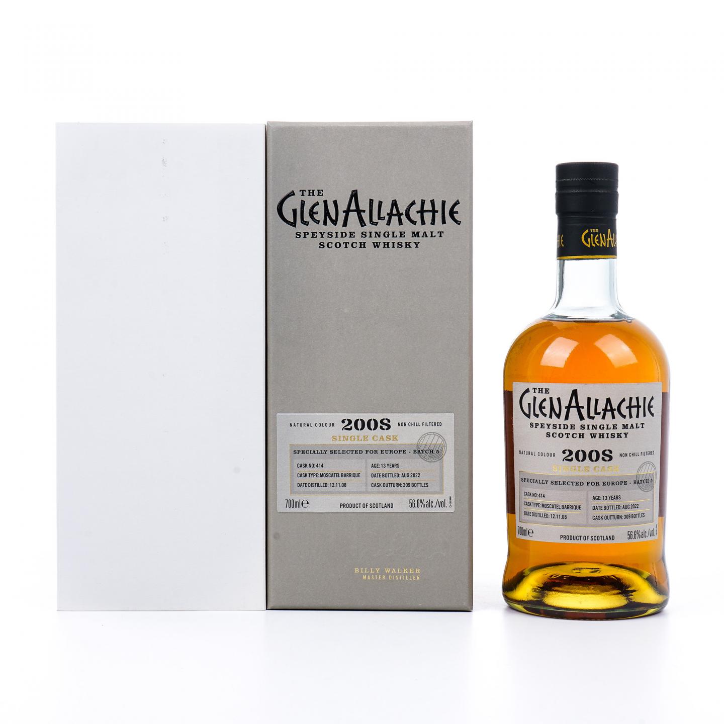 Glenallachie 格兰纳里奇 13年 2008-2022 单桶#414