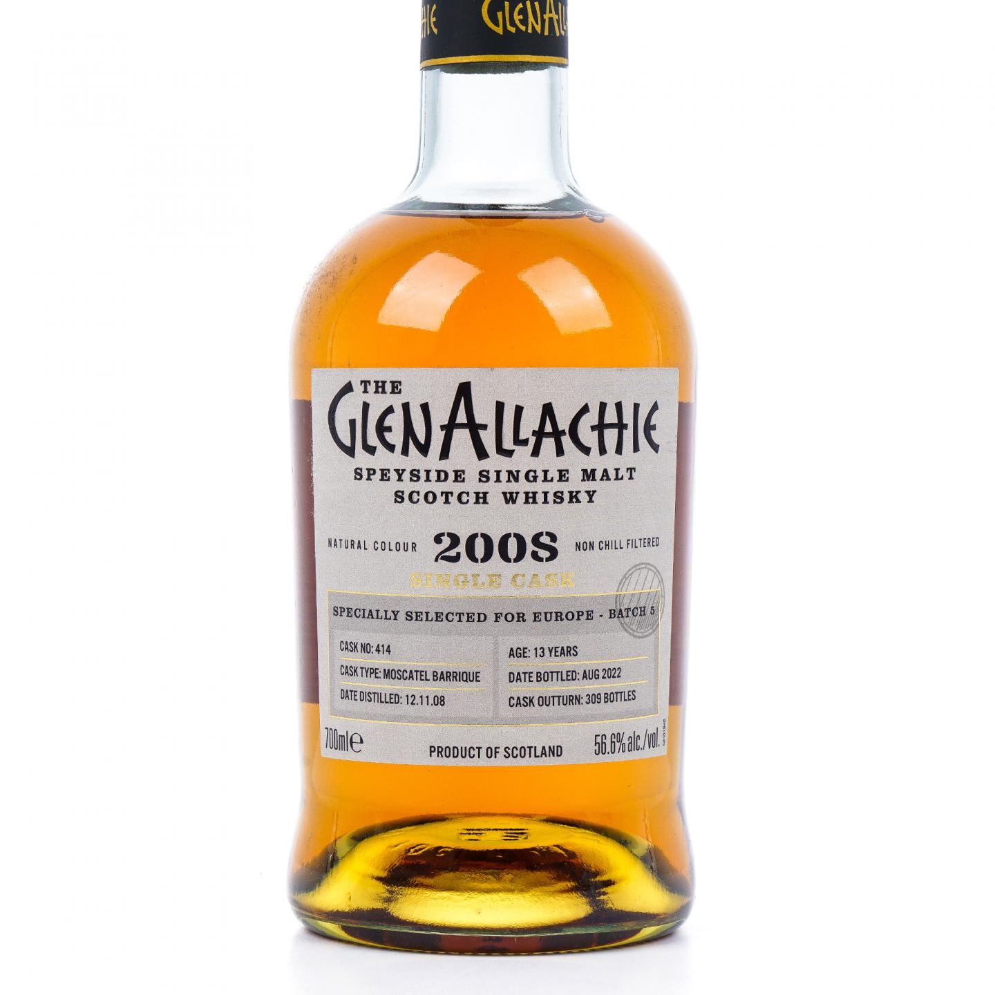 Glenallachie 格兰纳里奇 13年 2008-2022 单桶#414