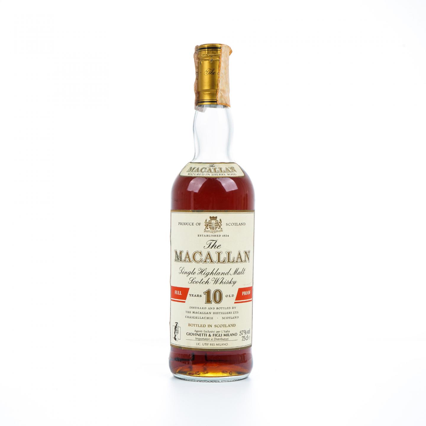 Macallan 麦卡伦 10年 Full Proof 750ml