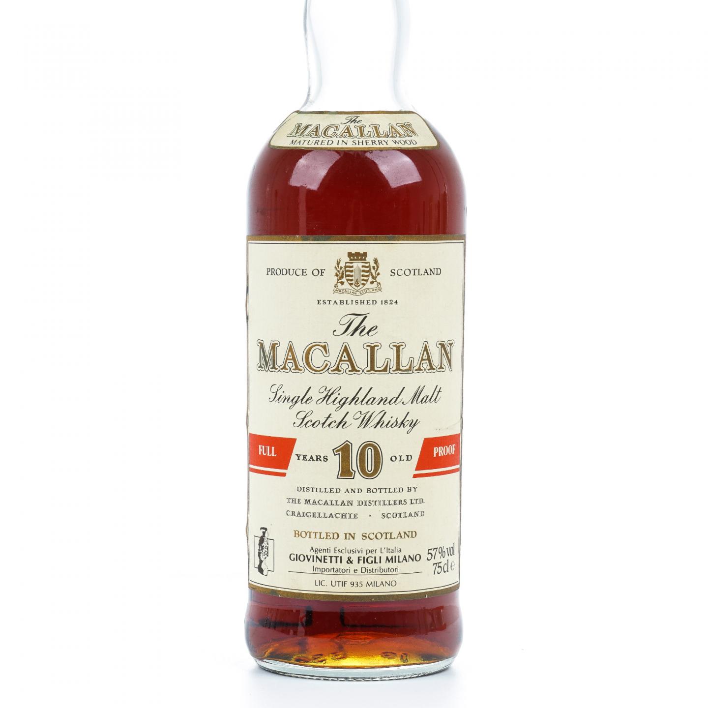 Macallan 麦卡伦 10年 Full Proof 750ml