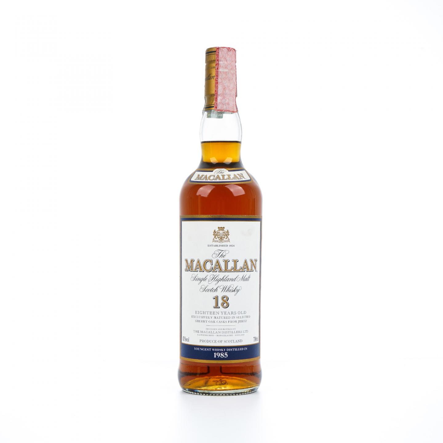 Macallan 麦卡伦 18年 1985 雪莉桶