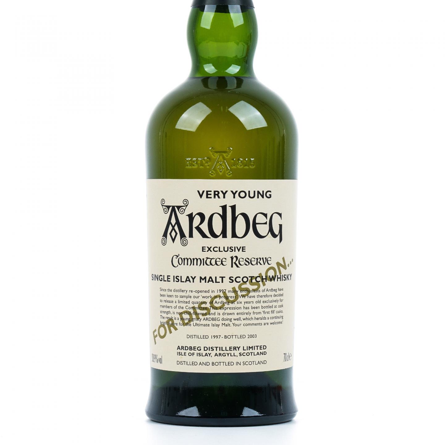 Ardbeg 阿贝 1997-2003 Very Young 会员版