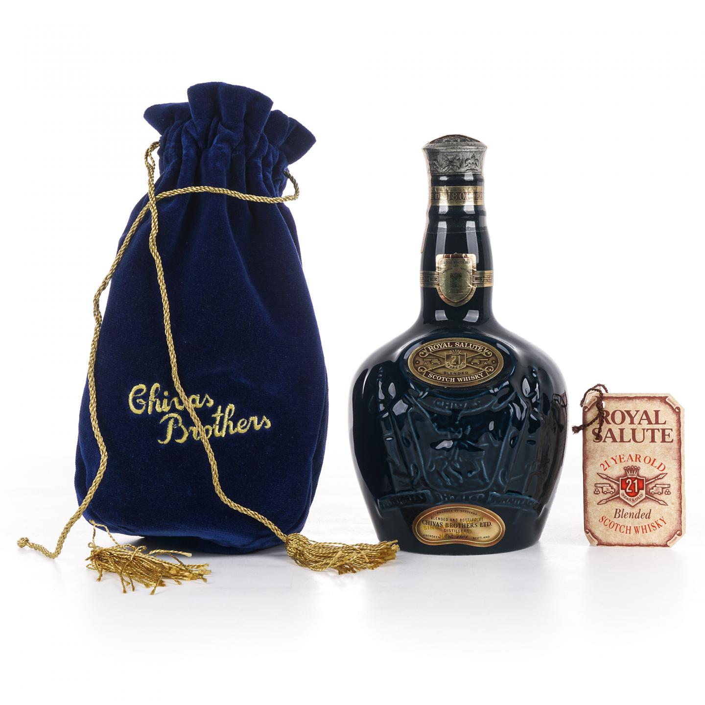 Royal Salute 21年 Chivas Brothers 蓝瓷瓶