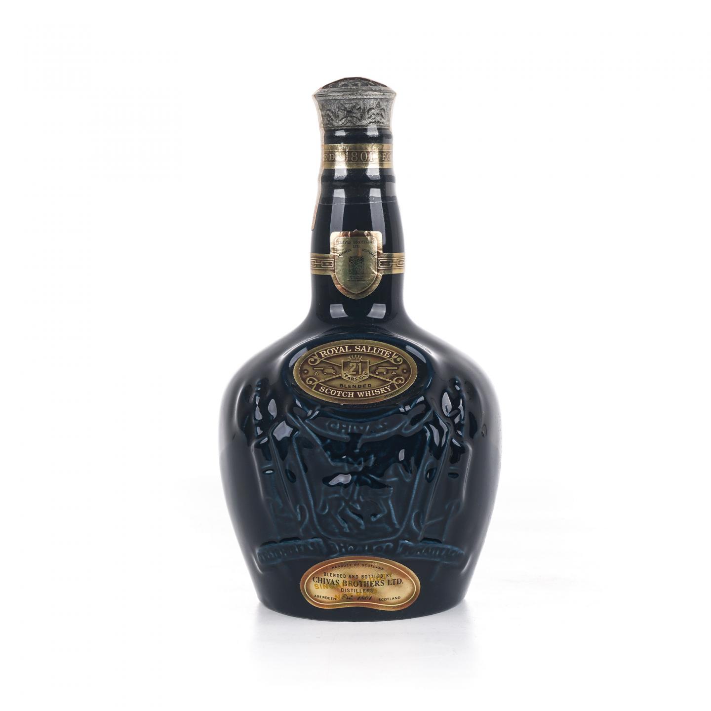 Royal Salute 21年 Chivas Brothers 蓝瓷瓶