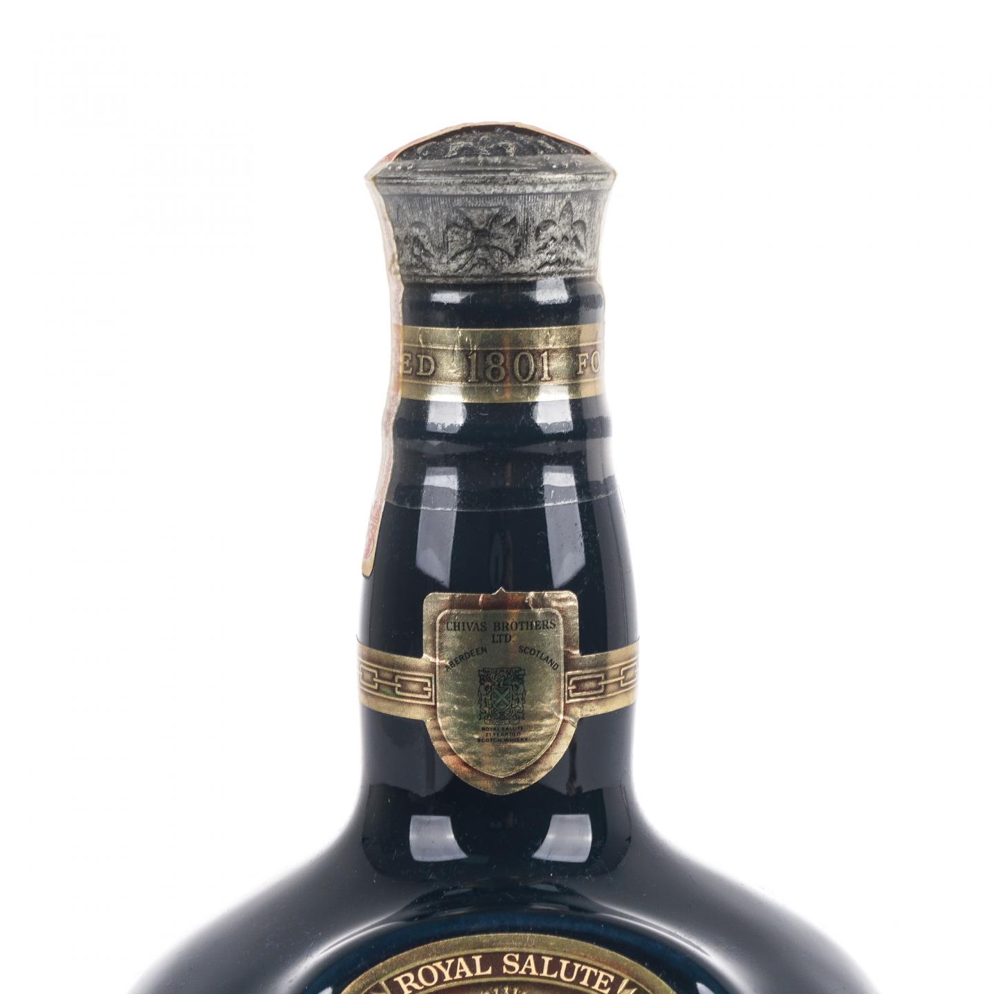 Royal Salute 21年 Chivas Brothers 蓝瓷瓶