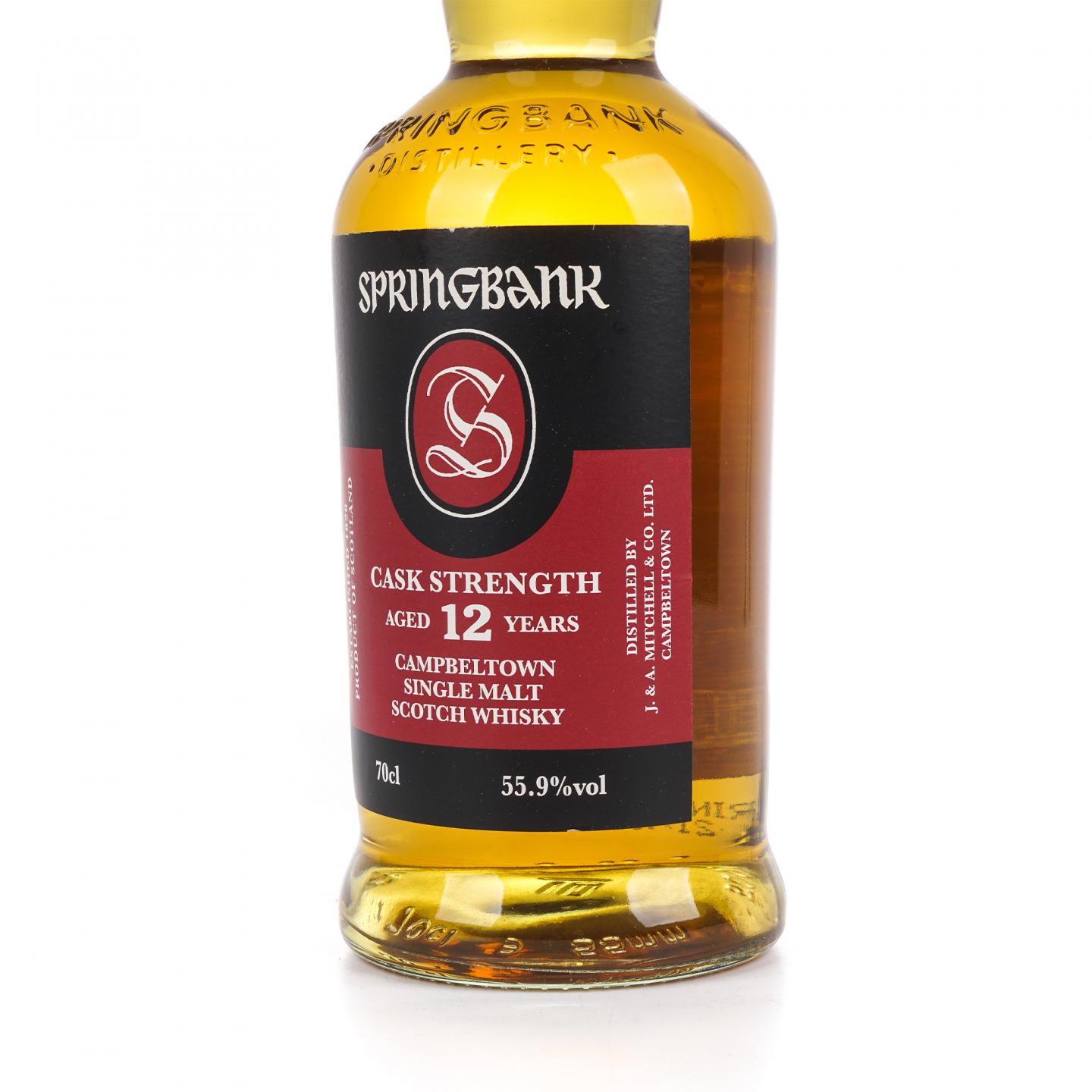 Springbank 云顶 12年 2021 桶强 55.9%VOL