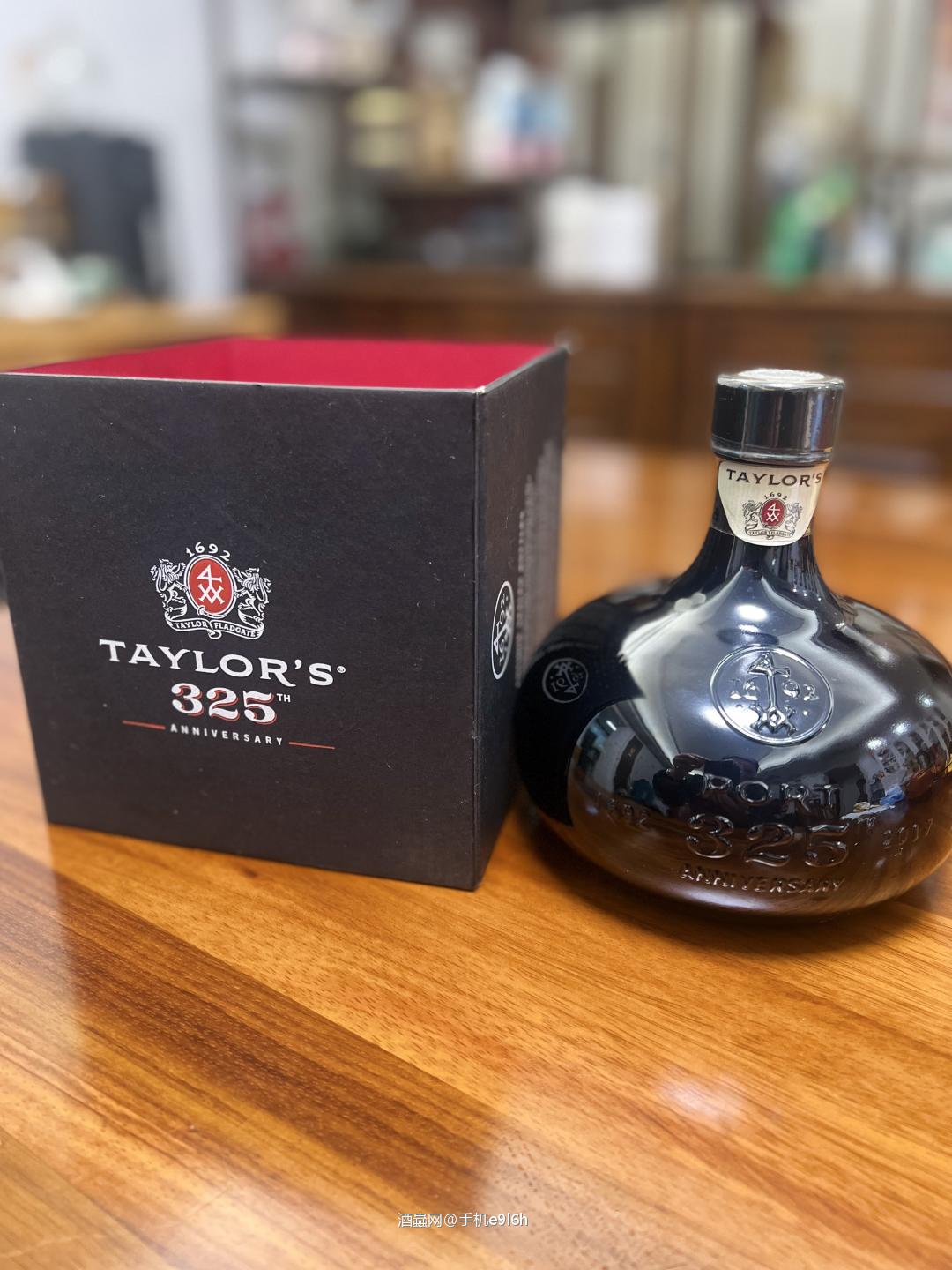 TAYLOR’S泰勒325年纪念限量珍藏年份茶色波特