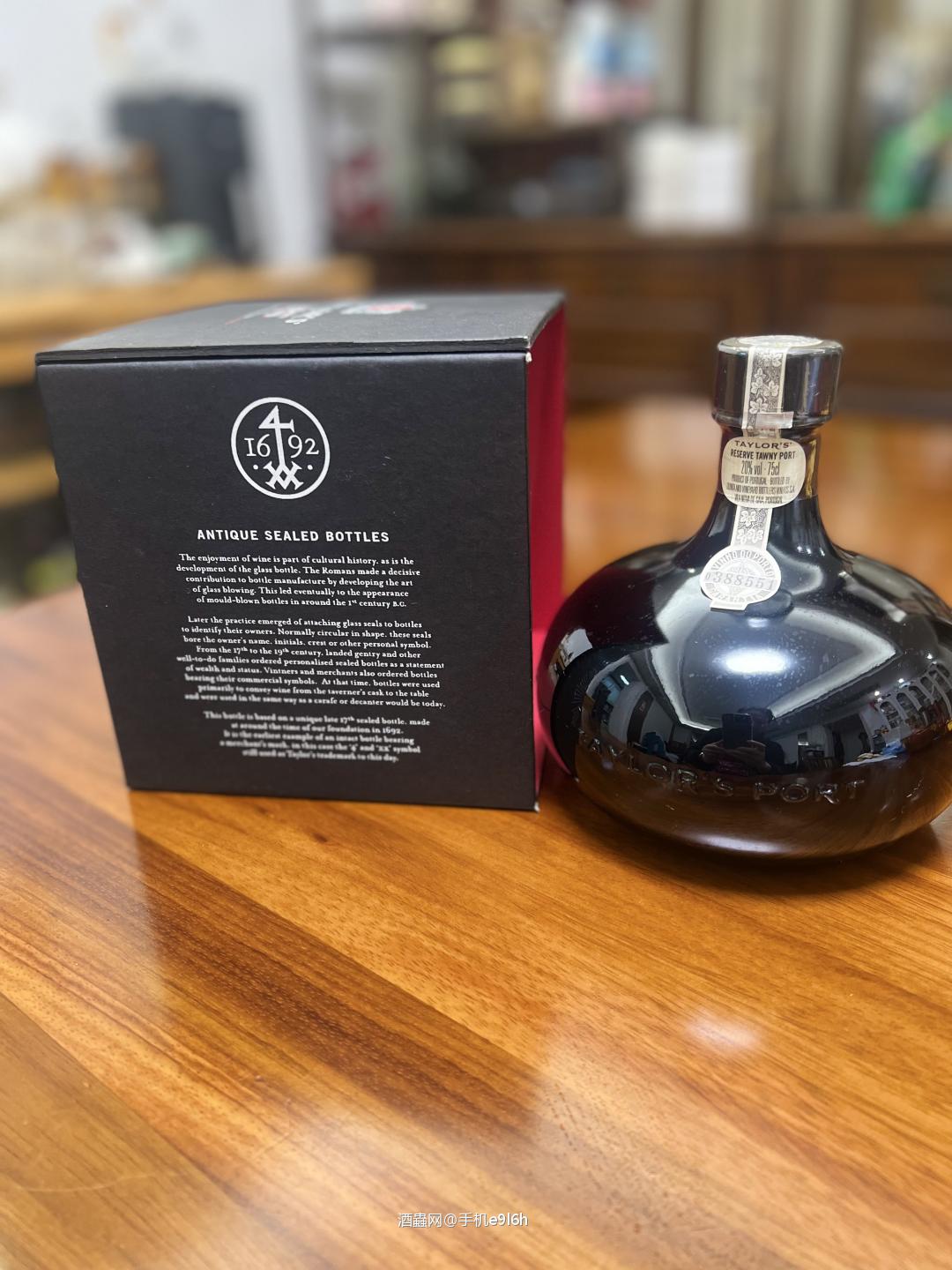 TAYLOR’S泰勒325年纪念限量珍藏年份茶色波特