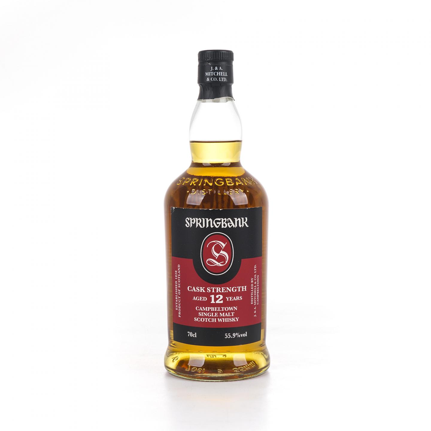 Springbank 云顶 12年 2021 桶强 欧版 55.9%Vol.