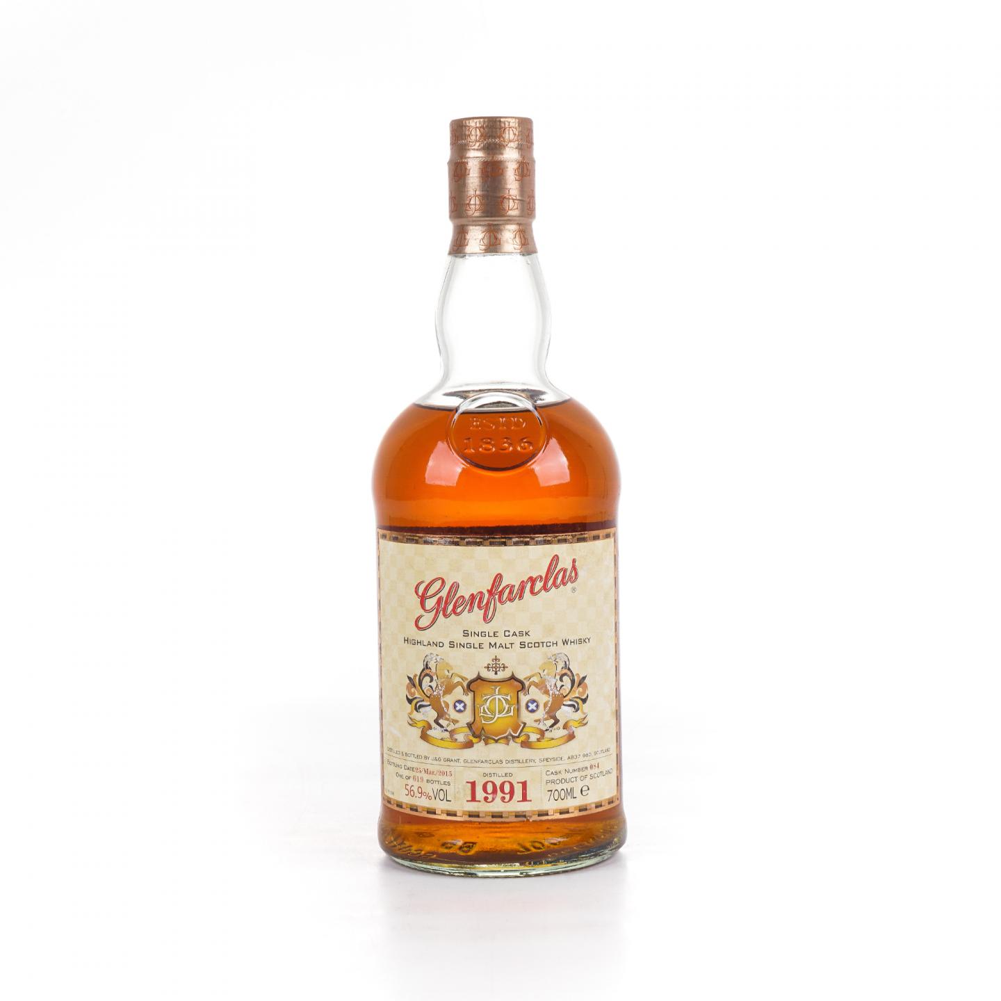 Glenfarclas 格兰花格 1991-2015 单桶#084 700ml