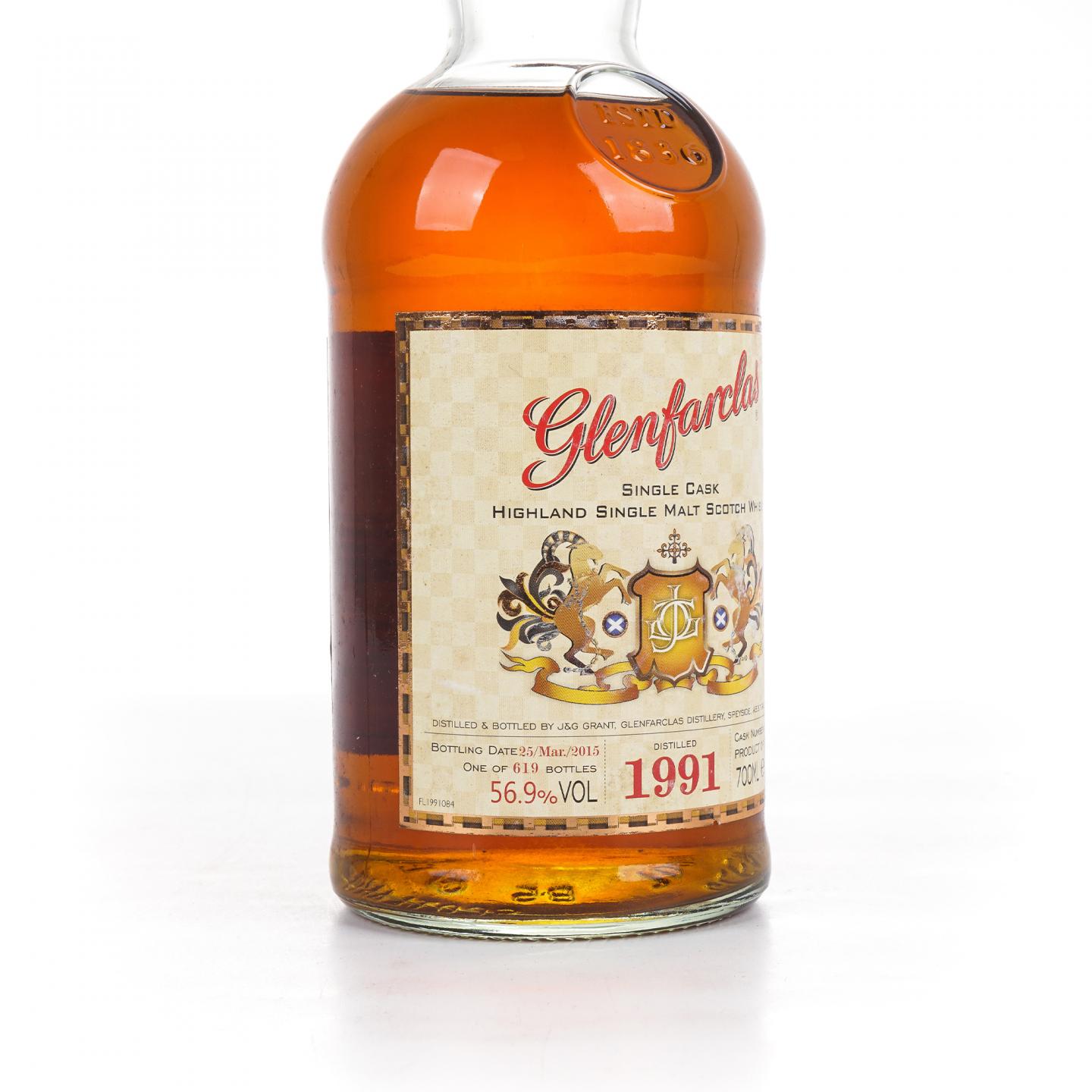 Glenfarclas 格兰花格 1991-2015 单桶#084 700ml