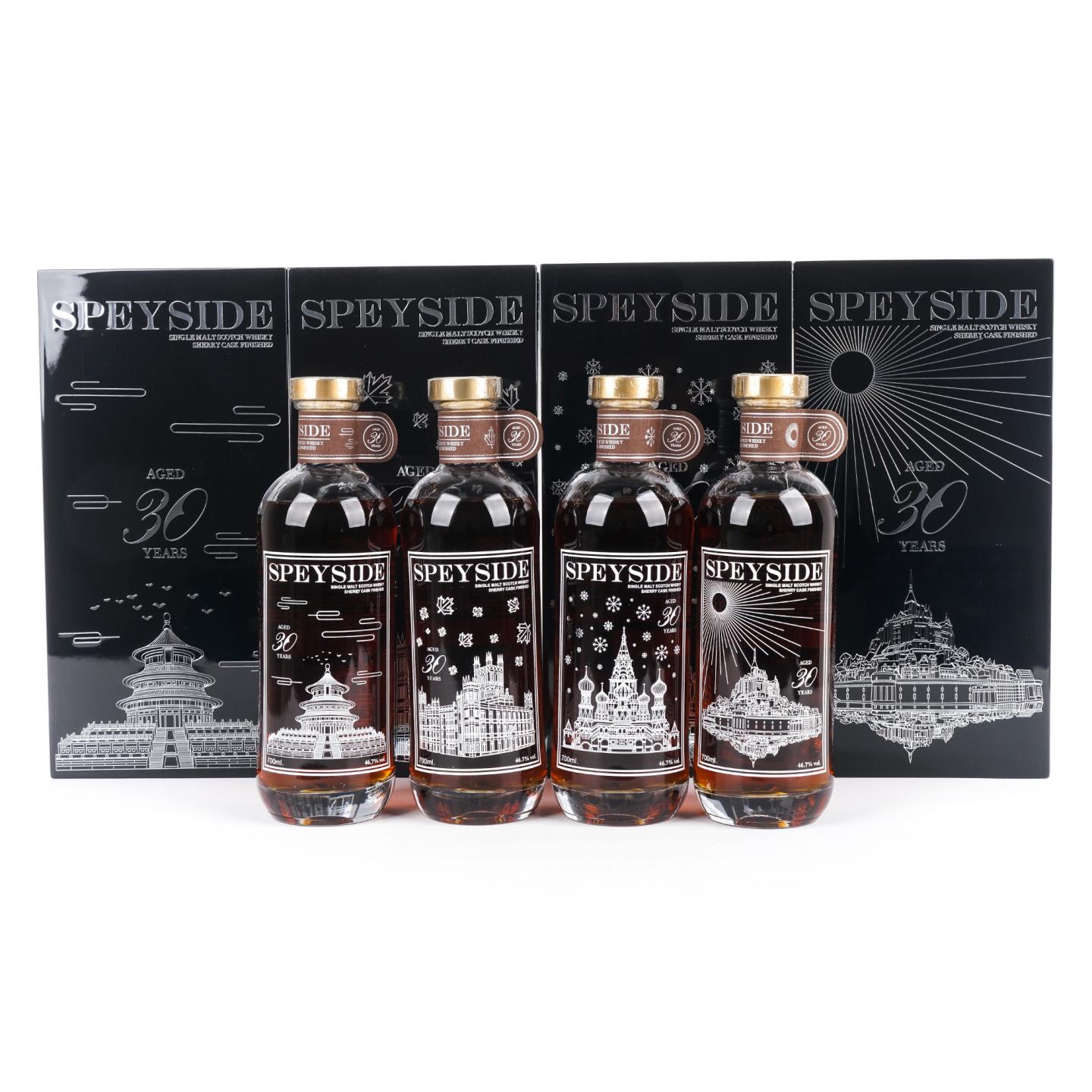 秘密斯佩塞 30年 春夏秋冬全套 700ml*4支组