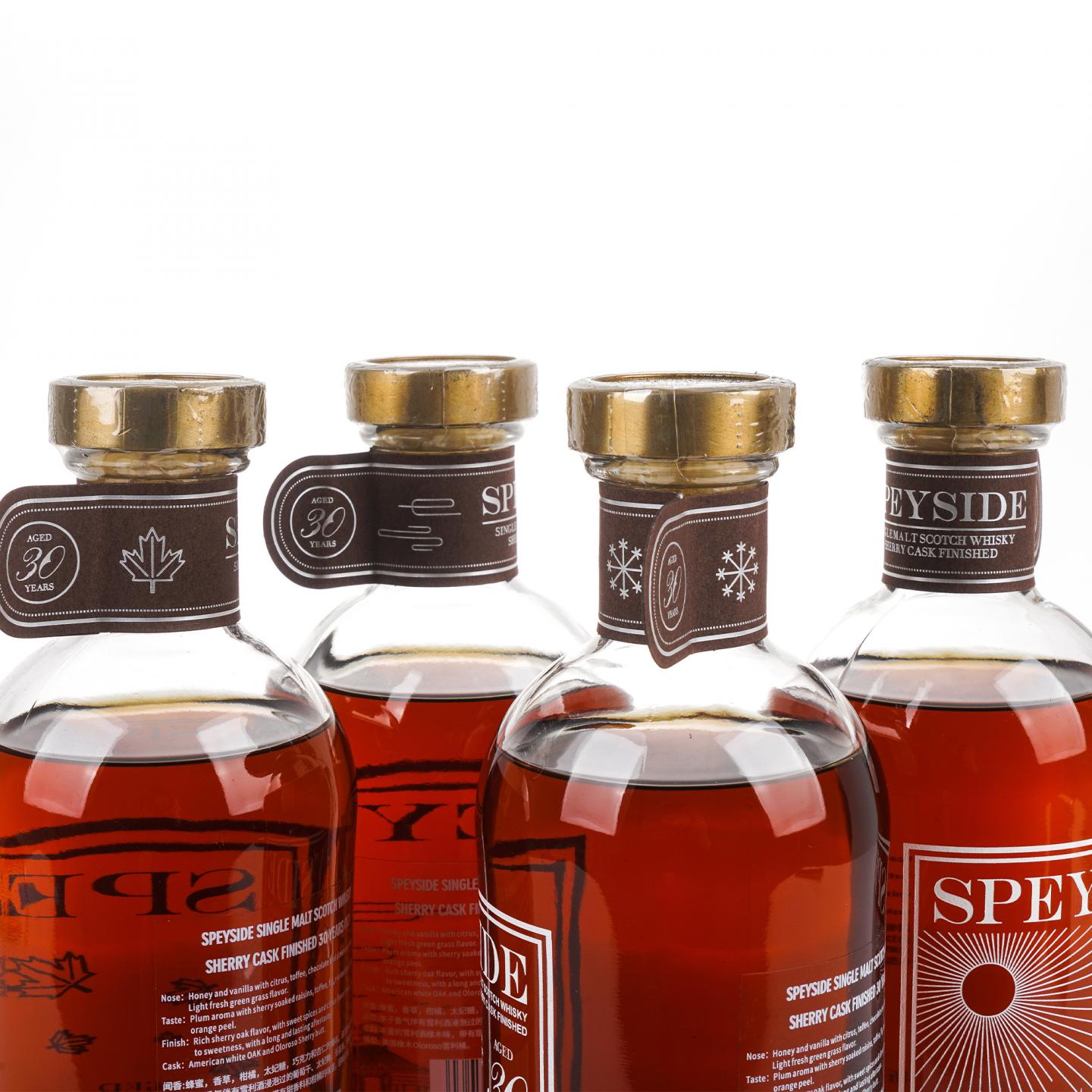 秘密斯佩塞 30年 春夏秋冬全套 700ml*4支组