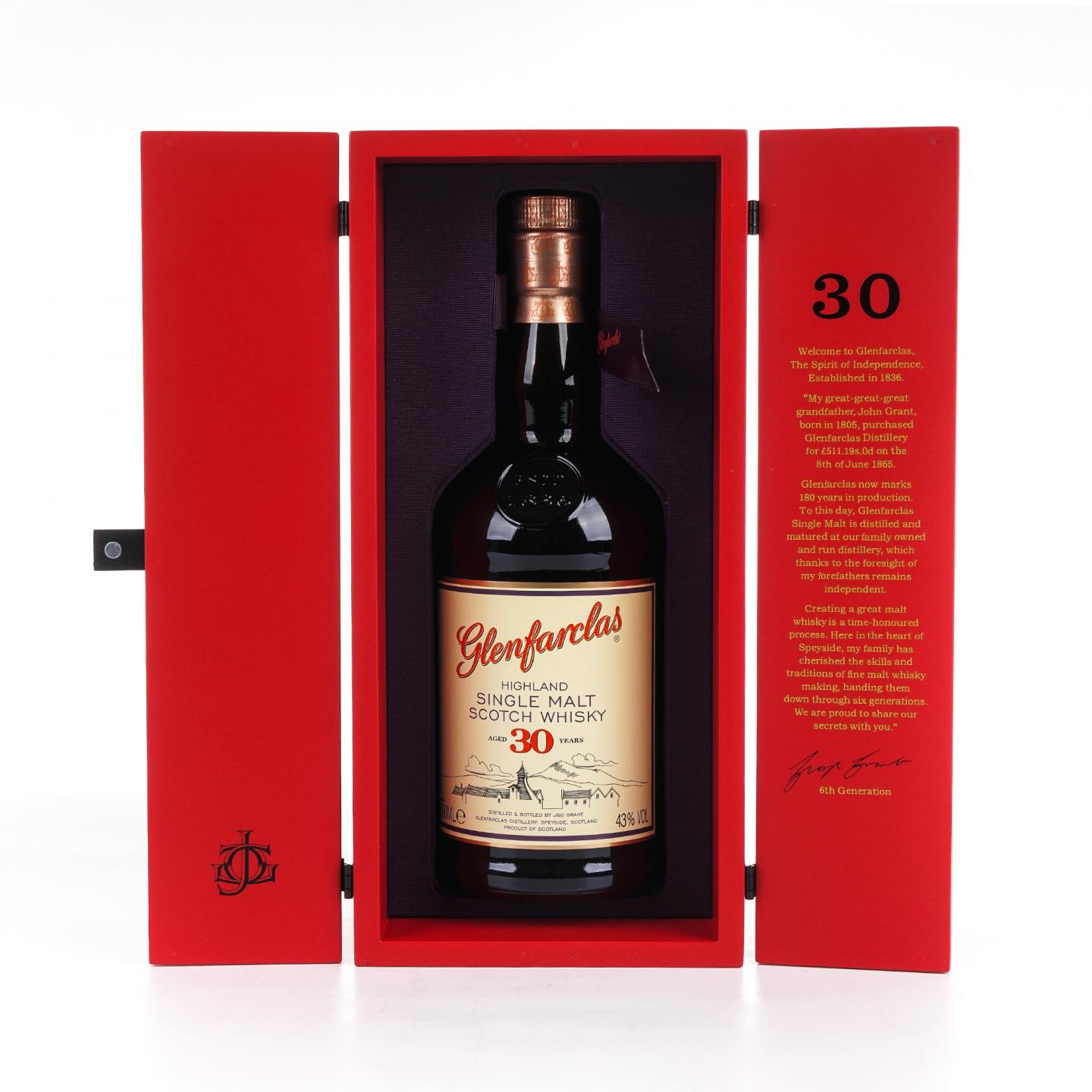 Glenfarclas 格兰花格 30年 2019 红盒
