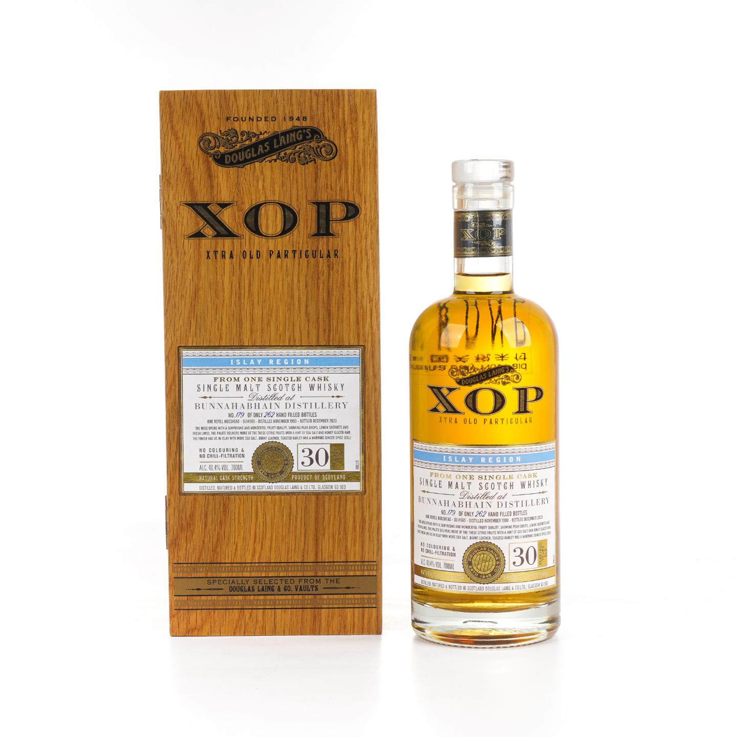 Bunnahabhain 布纳哈本 30年 1990-2020 DL XOP