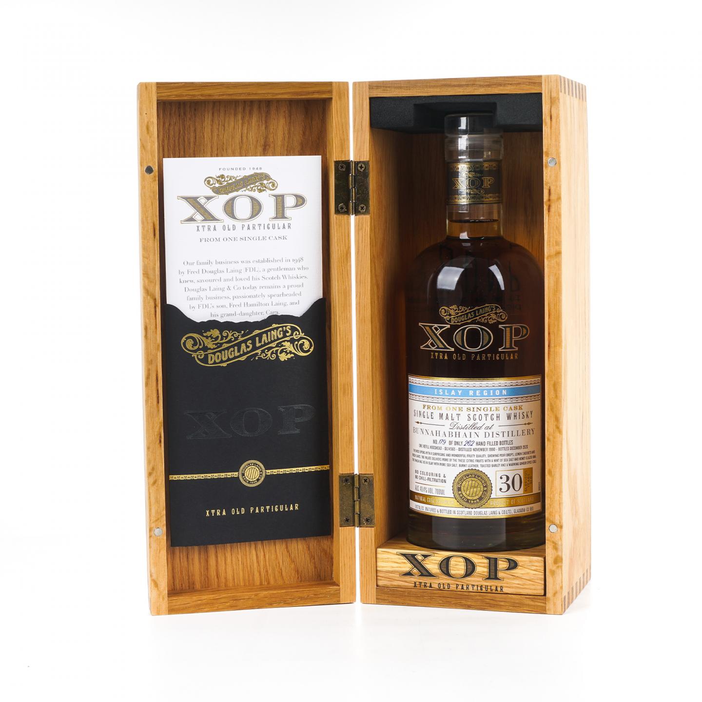 Bunnahabhain 布纳哈本 30年 1990-2020 DL XOP