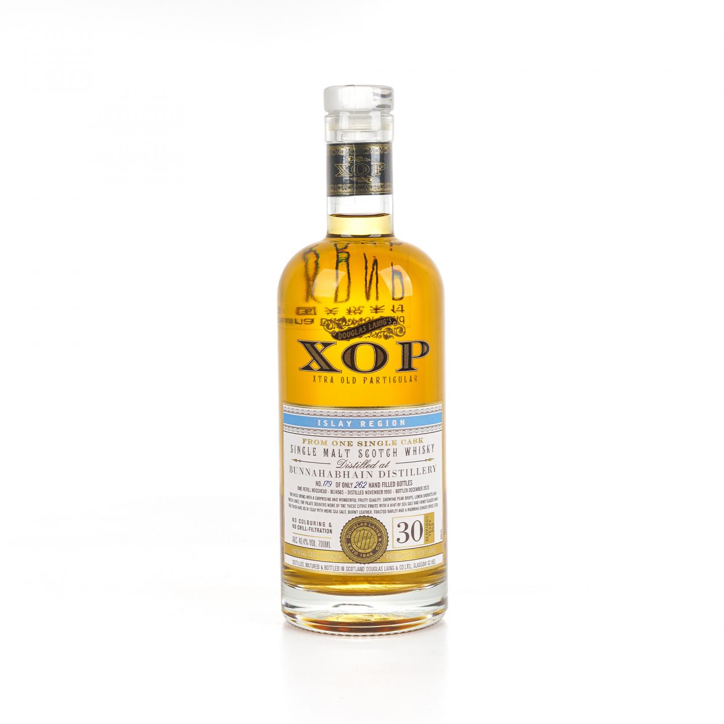 Bunnahabhain 布纳哈本 30年 1990-2020 DL XOP