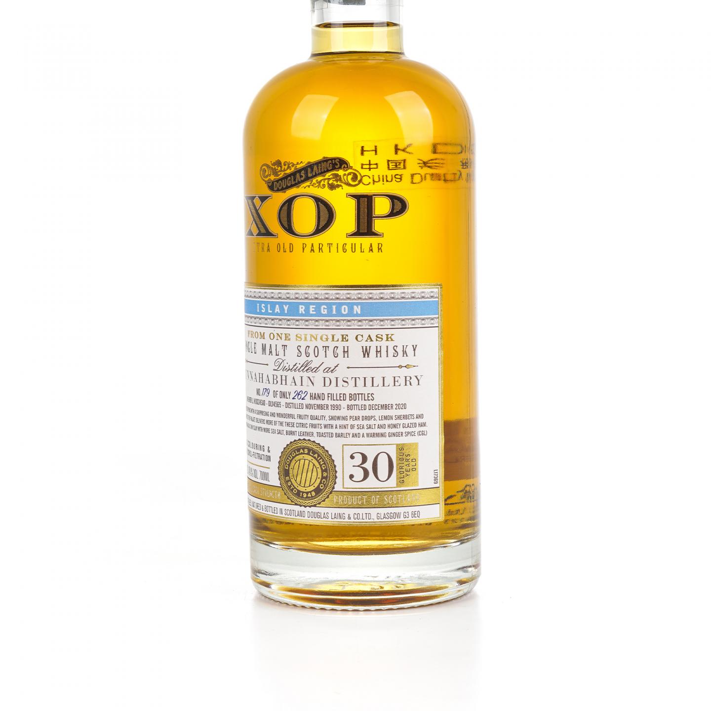 Bunnahabhain 布纳哈本 30年 1990-2020 DL XOP