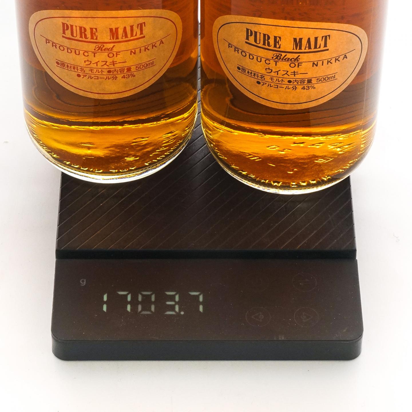 Nikka Red/Black Pure Malt 500ml*2瓶组