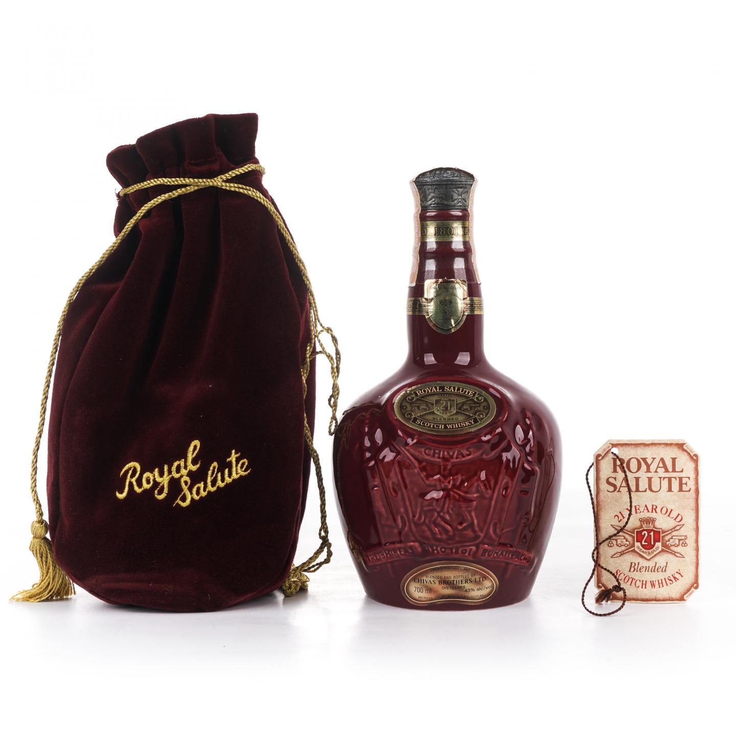 Royal Salute 皇家礼炮 21年 调和 Red 陶瓷瓶 700ml