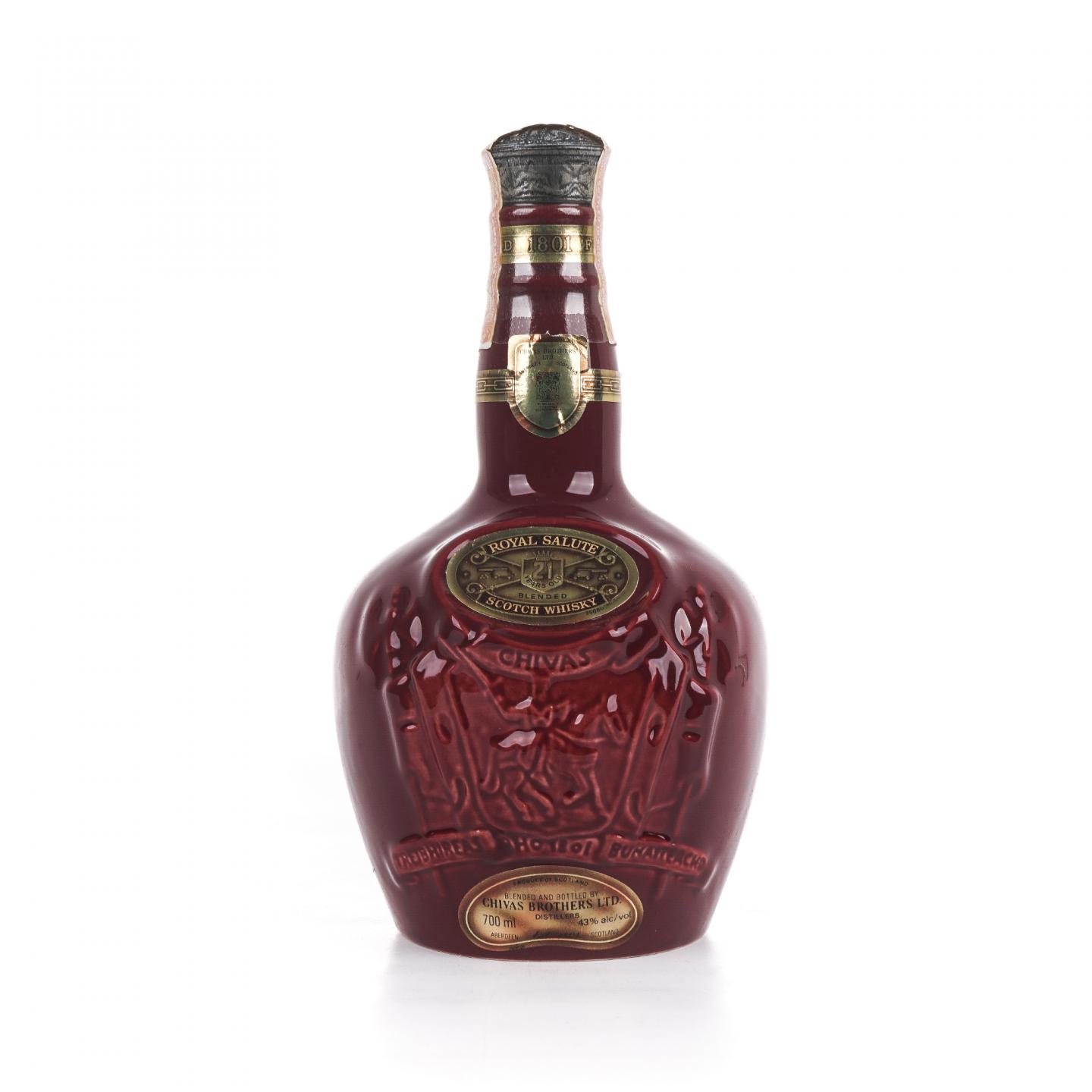 Royal Salute 皇家礼炮 21年 调和 Red 陶瓷瓶 700ml