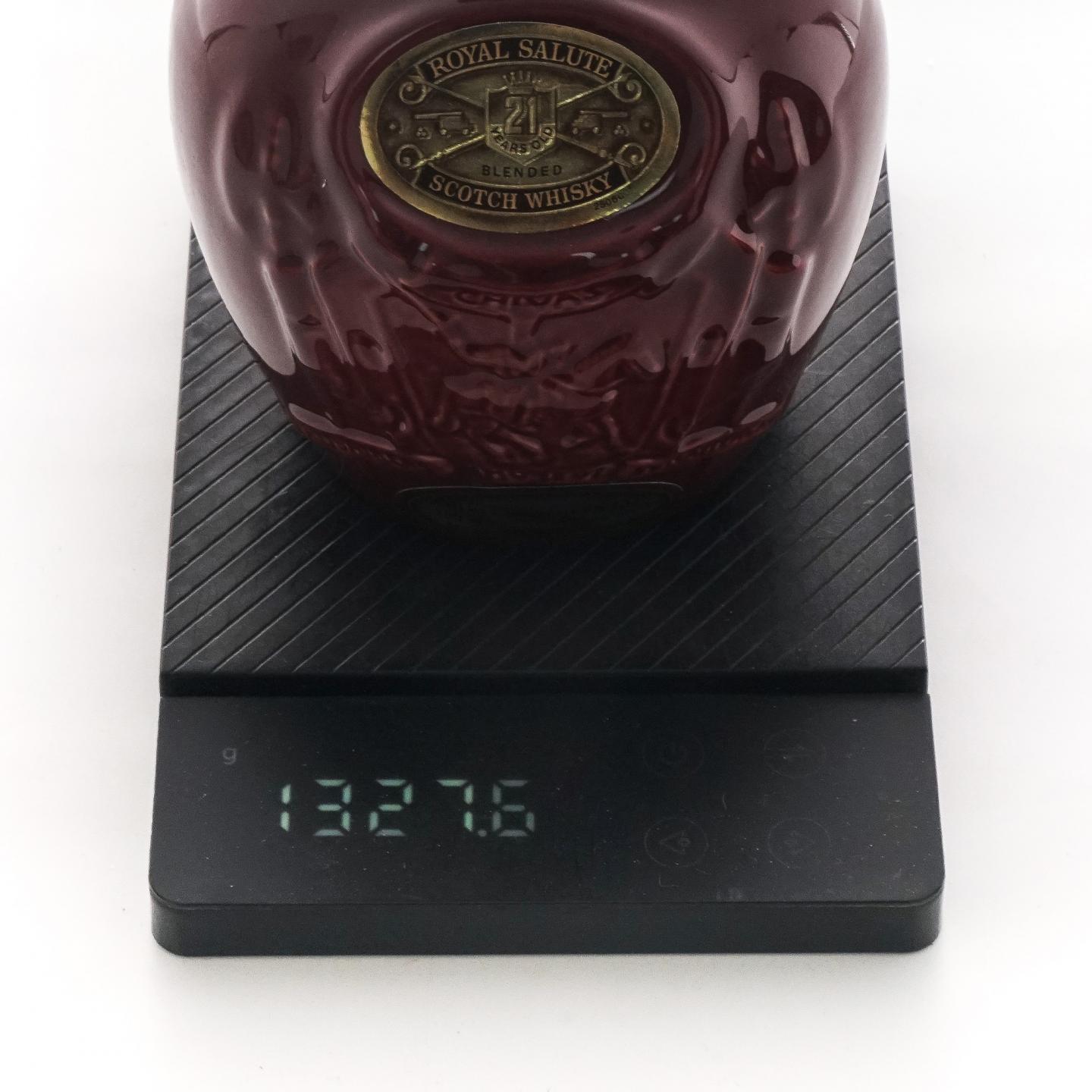 Royal Salute 皇家礼炮 21年 调和 Red 陶瓷瓶 700ml