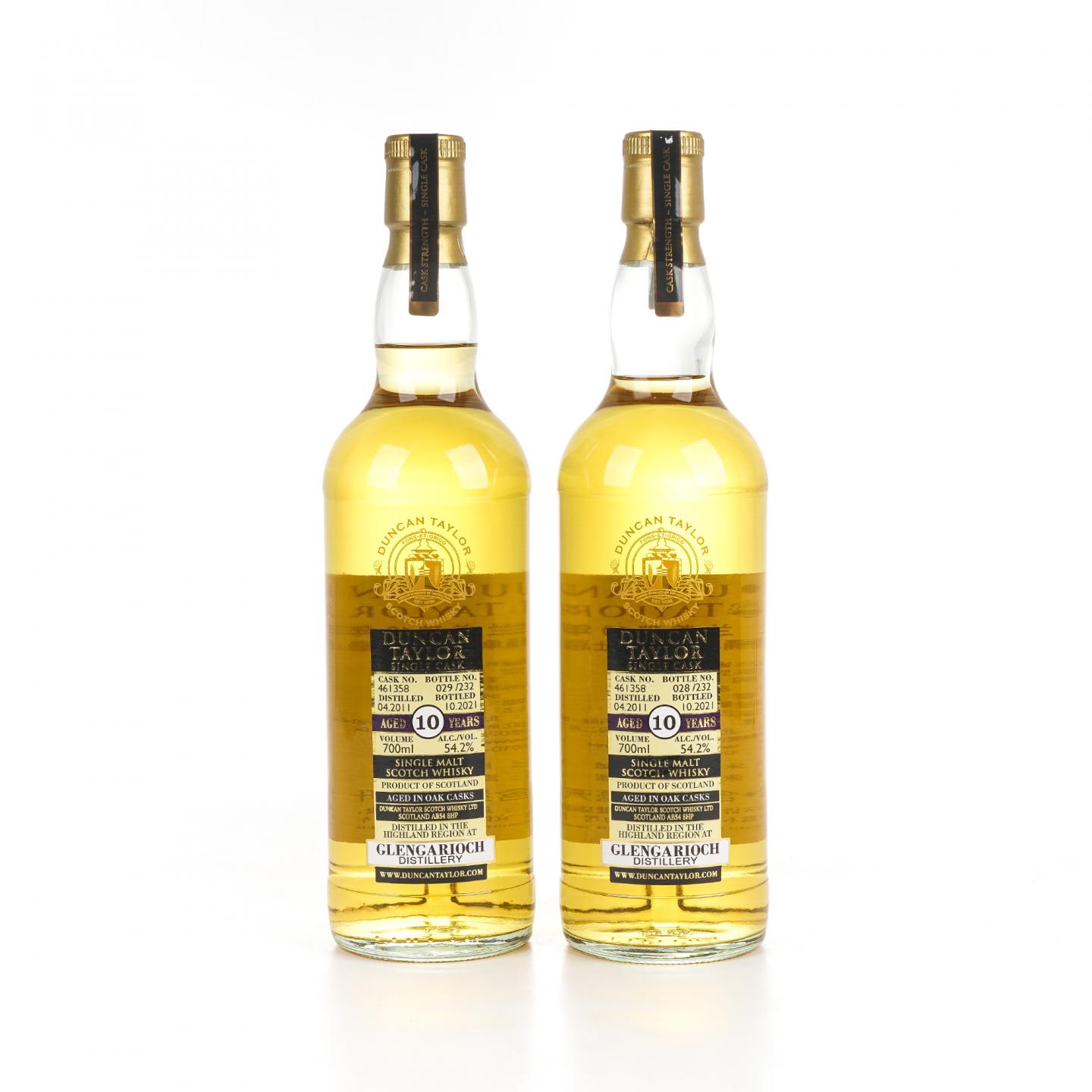 Glengarioch 格兰盖瑞 10年 2011-2021 单桶 DT 2瓶组