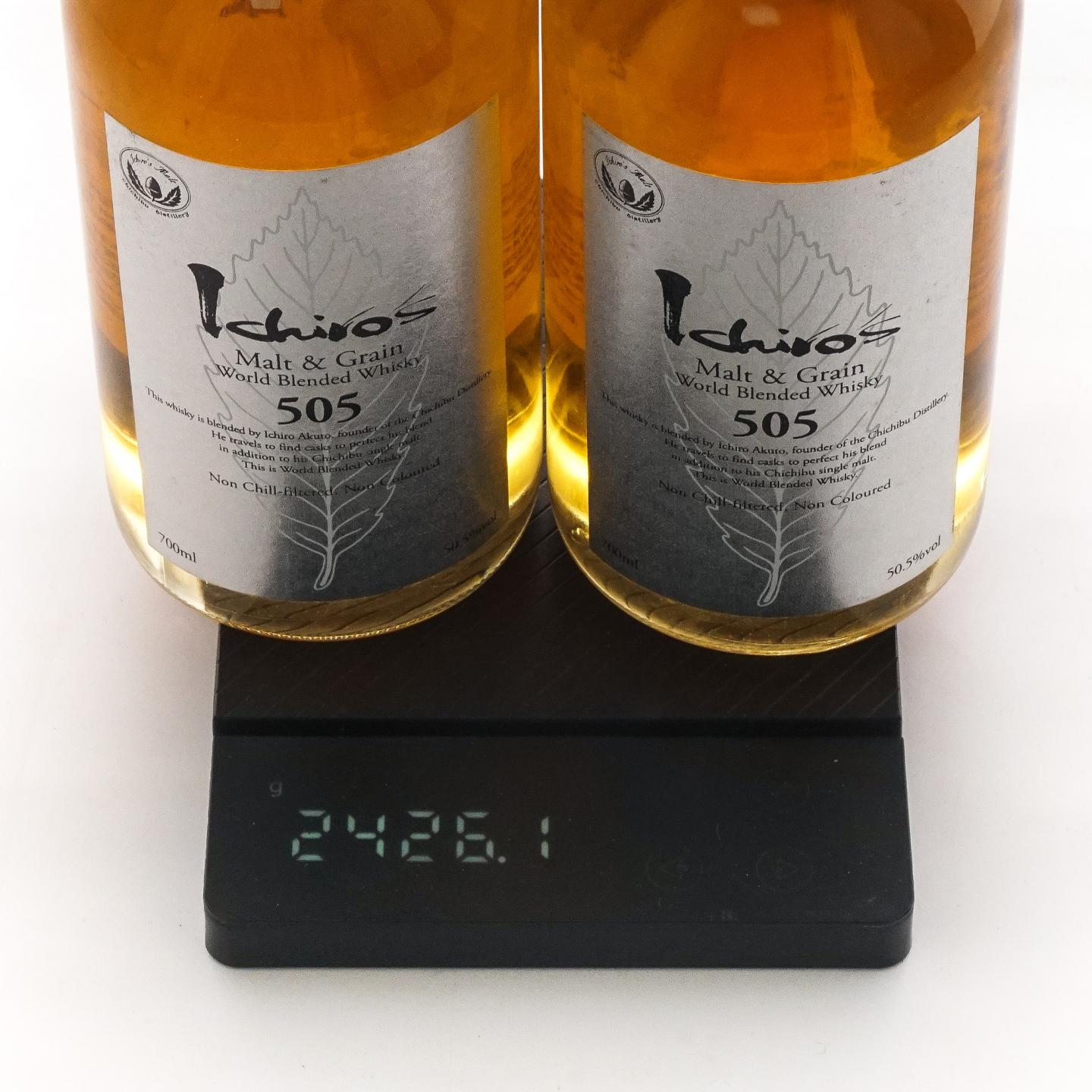 Ichiro’s Malt & Grain 秩父出品 银叶 505 世界调和 2瓶组*700ml