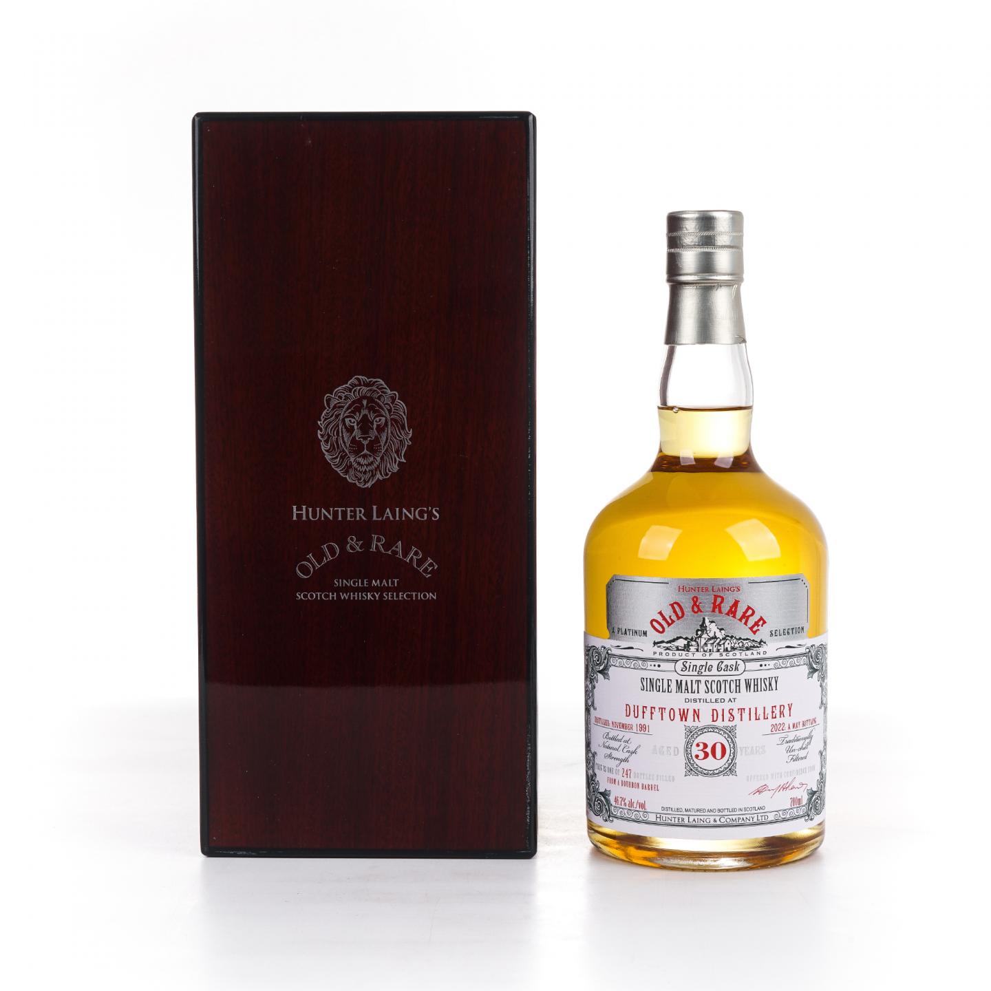 Dufftown 达夫镇 30年 1991-2022 单桶 HL白金系列