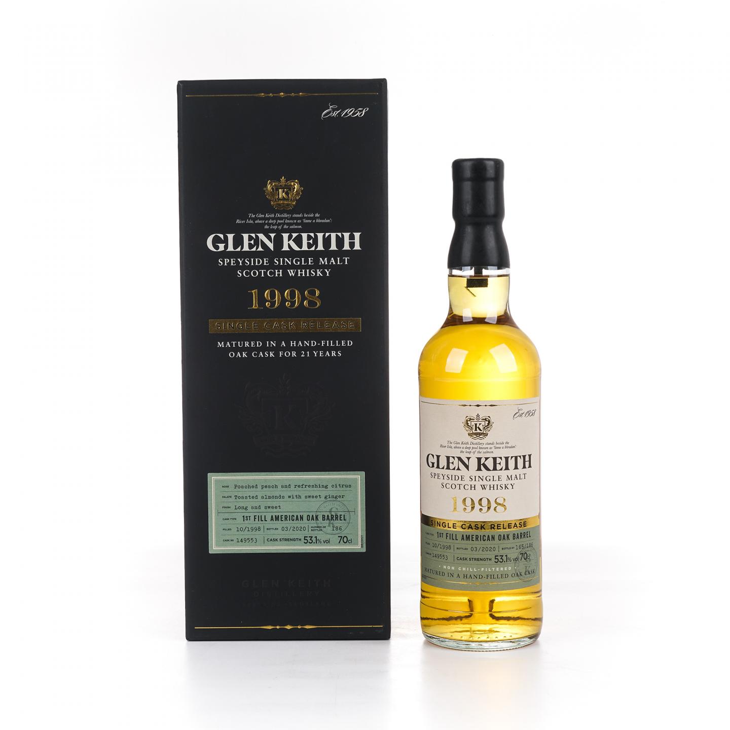 Glen Keith 格兰契斯 1998-2020 单桶#149553