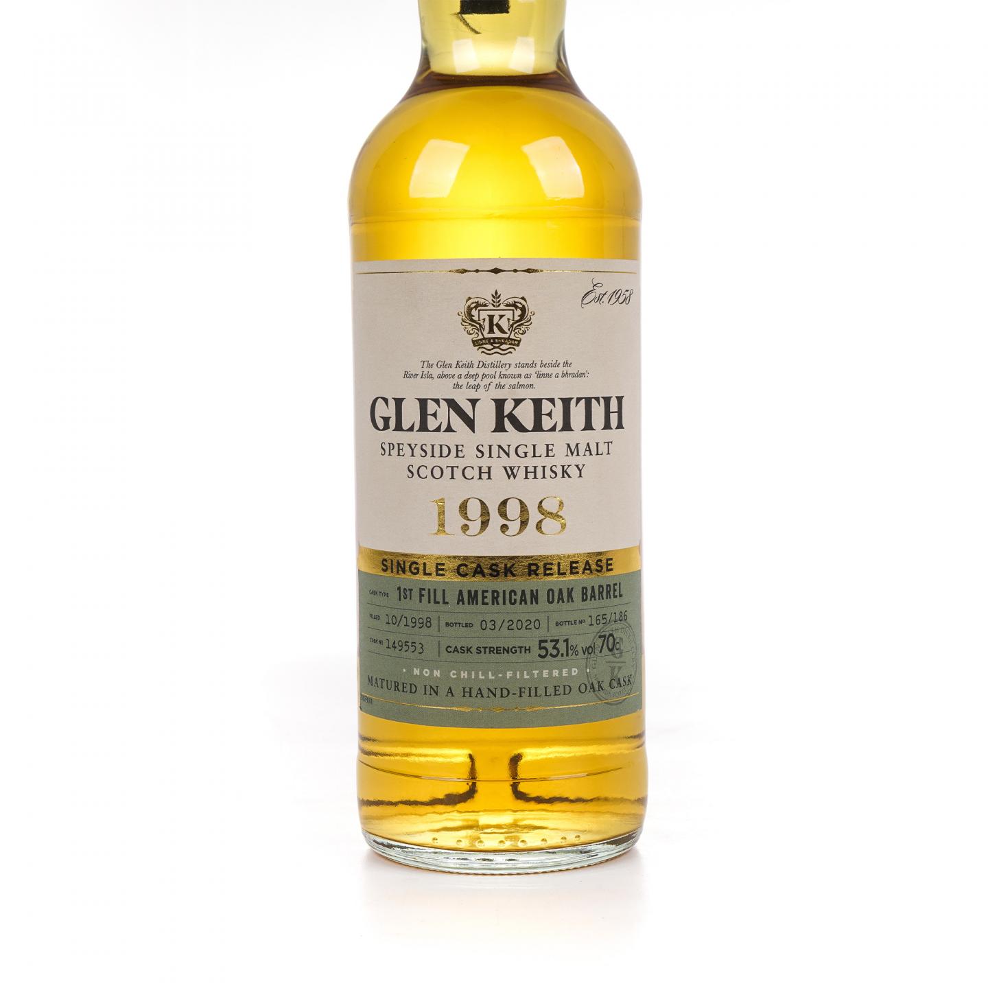 Glen Keith 格兰契斯 1998-2020 单桶#149553