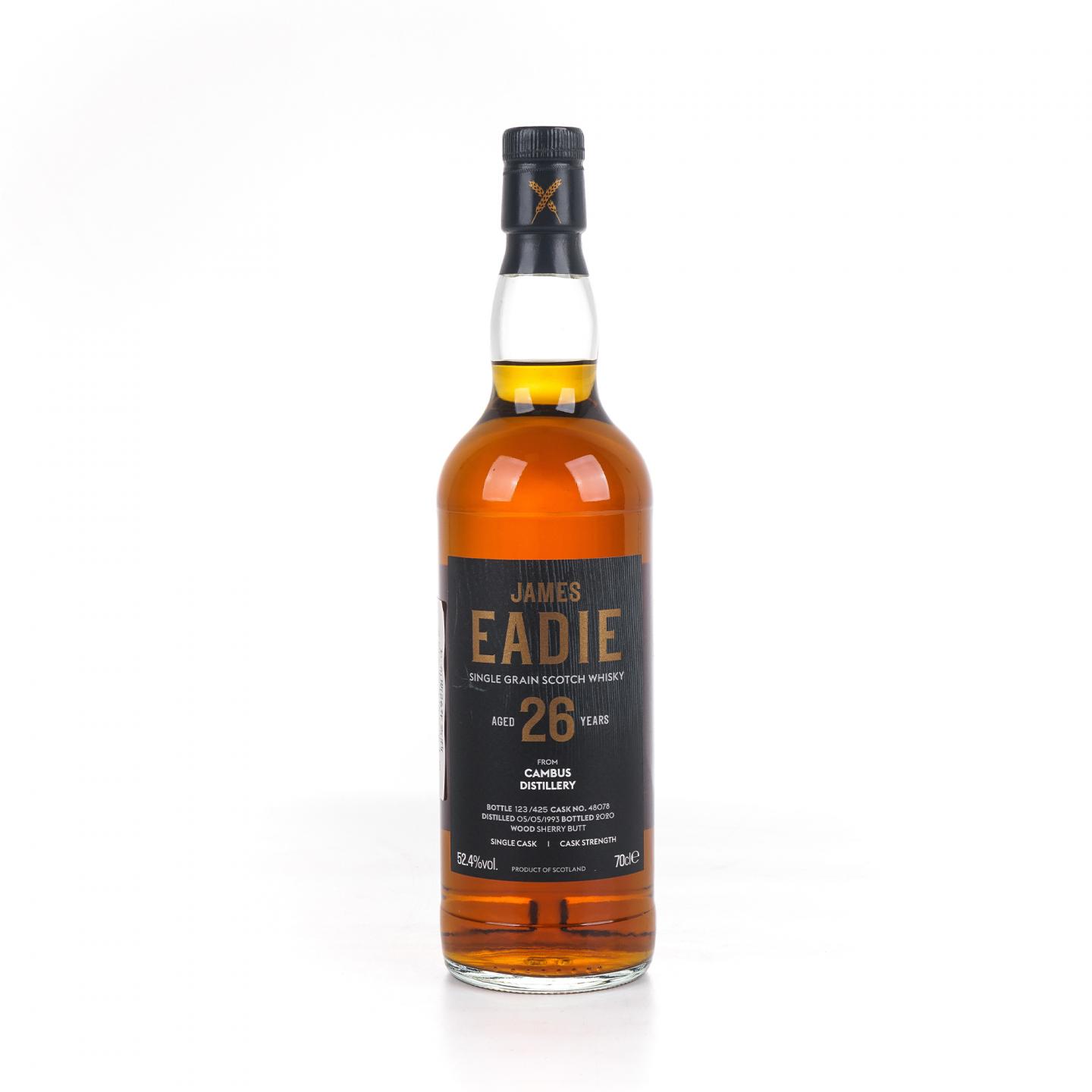 Cambus 坎伯斯 26年 1993-2020 单谷 雪莉单桶#48078