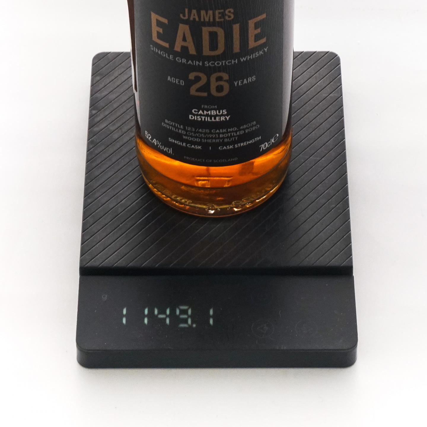 Cambus 坎伯斯 26年 1993-2020 单谷 雪莉单桶#48078