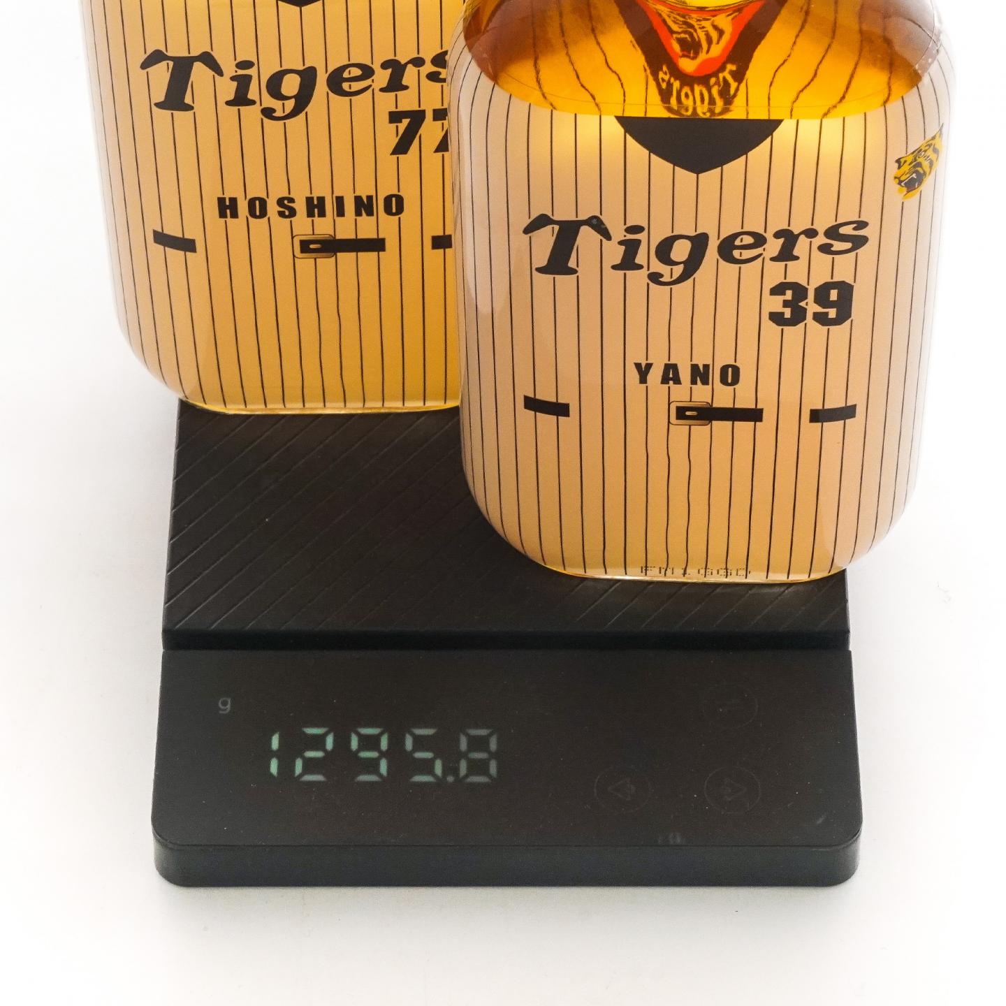 轻井泽 阪神虎队2003夺冠纪念 6/8/39/77号球员 5瓶组*360ml