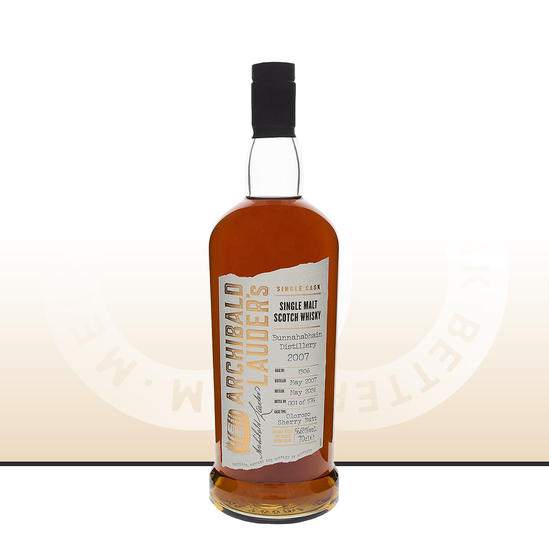 【曼妙雪莉】Bunnahabhain 布纳哈本 17年 2007 单桶 单一麦芽威士忌