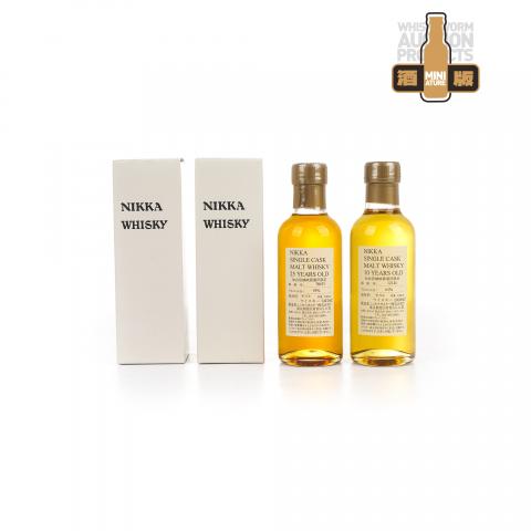 【中样】仙台宫城峡 10/25年 蒸馏所限定 单桶 2瓶组*180ml