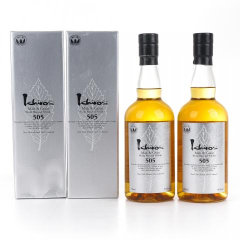 Ichiro’s Malt & Grain 秩父出品 银叶 505 世界调和 2瓶组*700ml